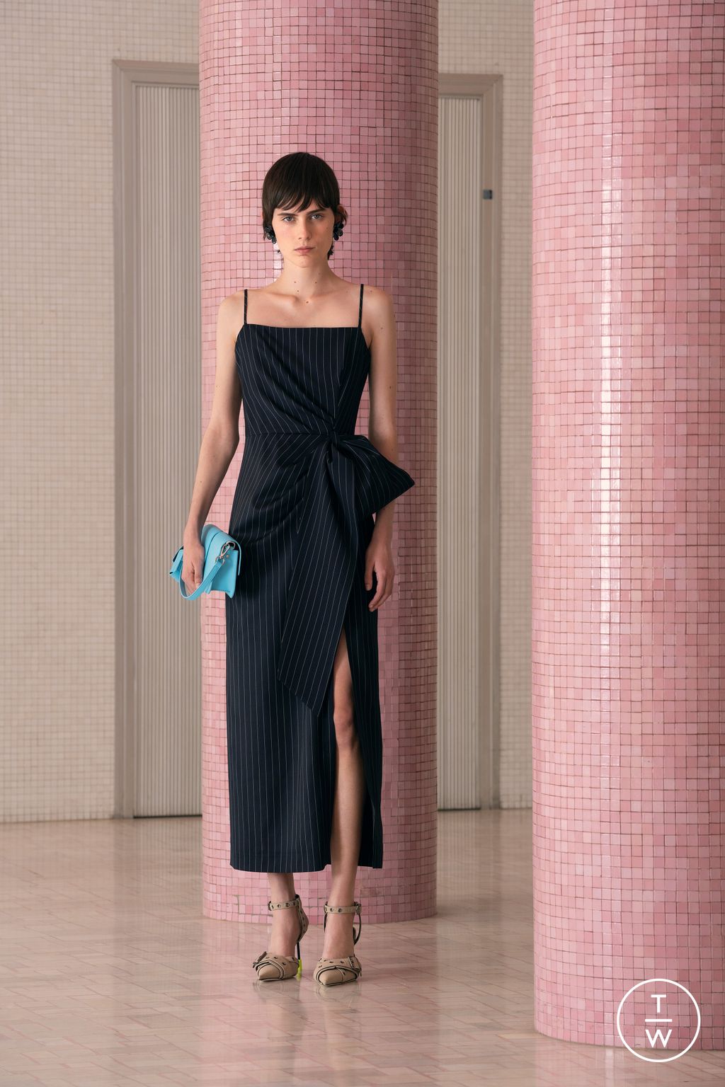 Fashion Week Milan Resort 2024 look 9 from the MSGM collection womenswear