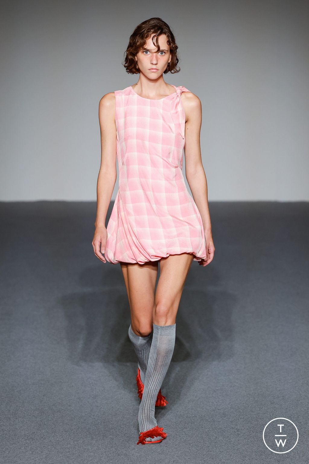 Fashion Week Milan Spring/Summer 2024 look 4 from the MSGM collection womenswear