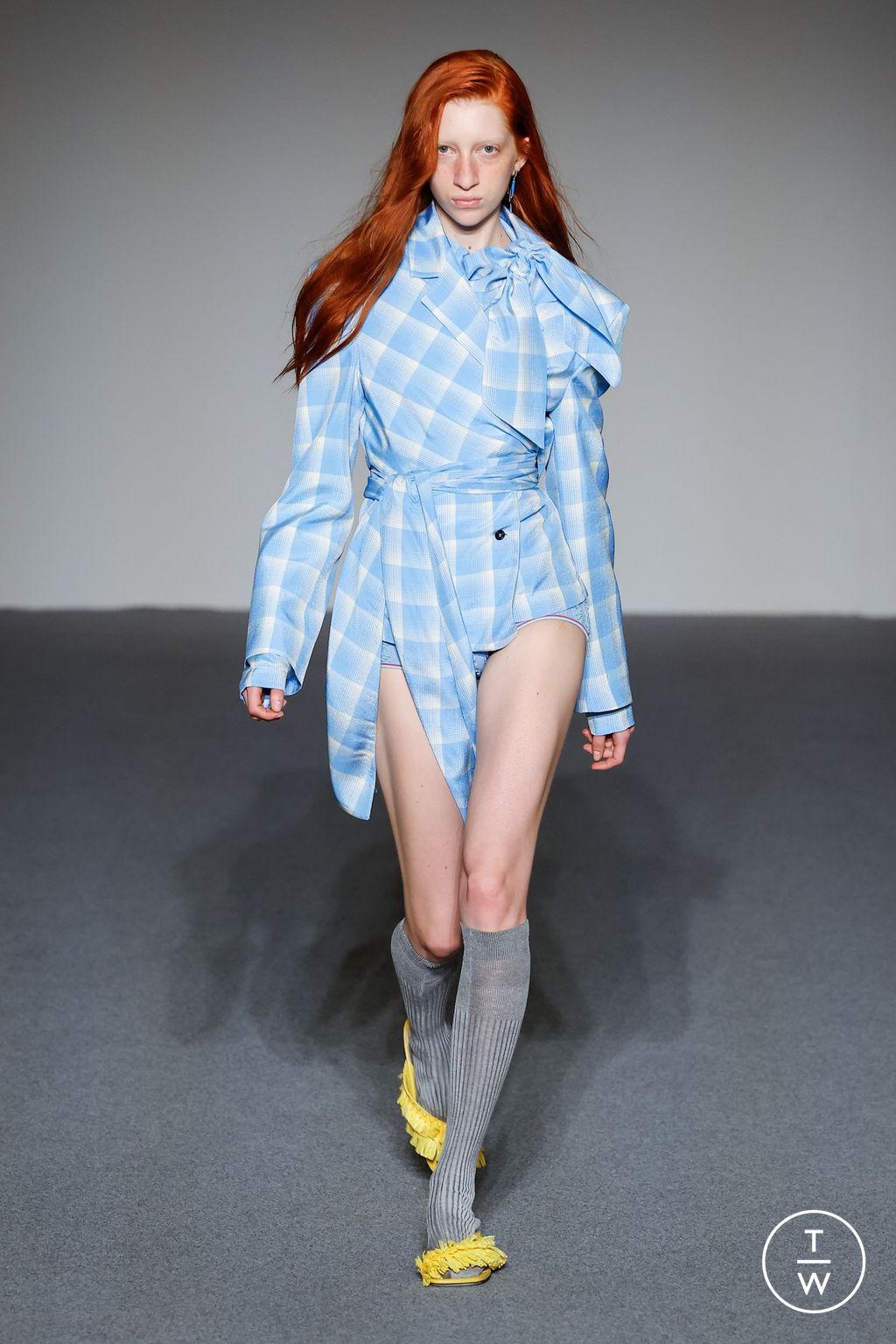 Fashion Week Milan Spring/Summer 2024 look 5 from the MSGM collection womenswear