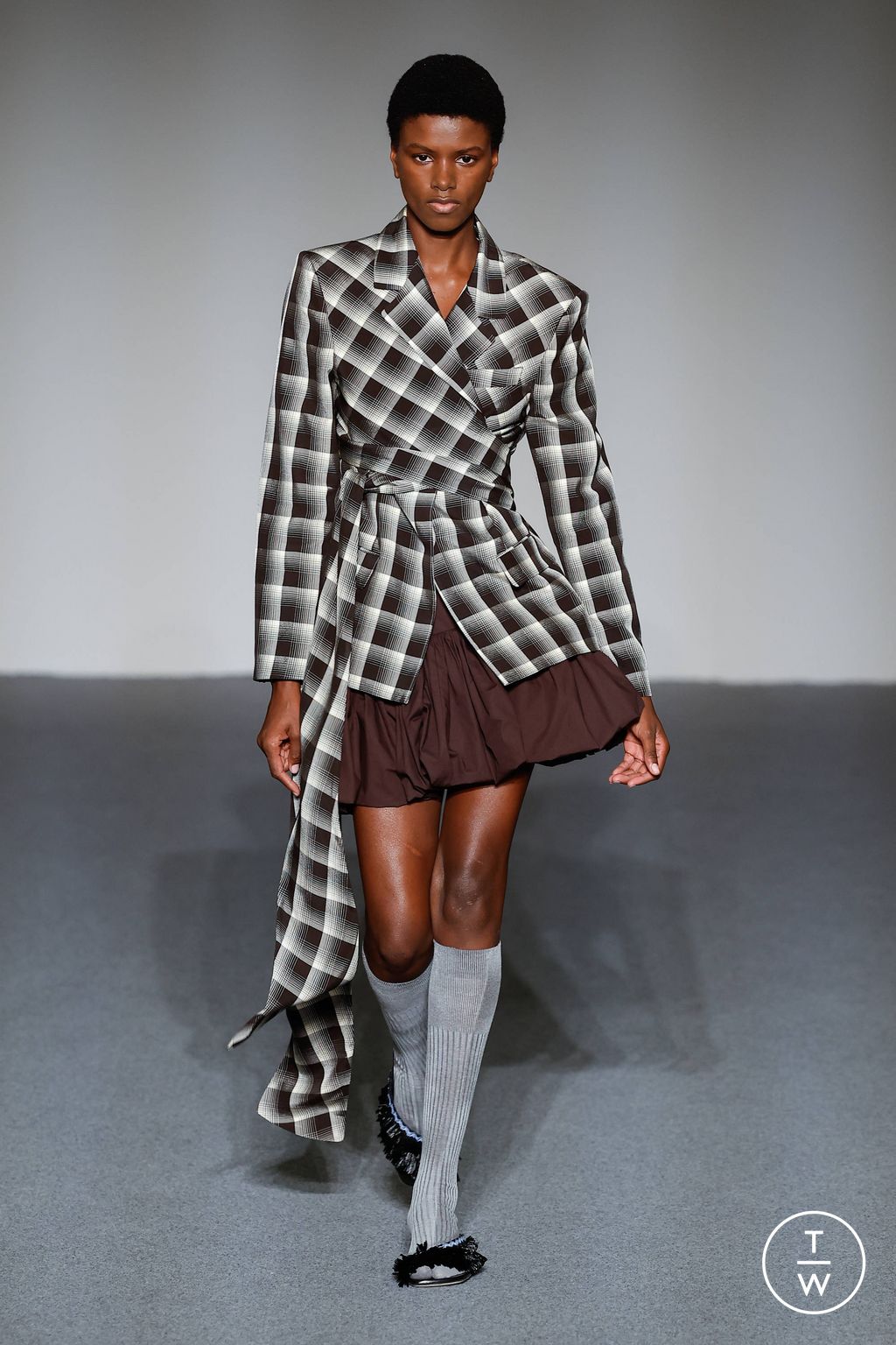 Fashion Week Milan Spring/Summer 2024 look 7 from the MSGM collection womenswear