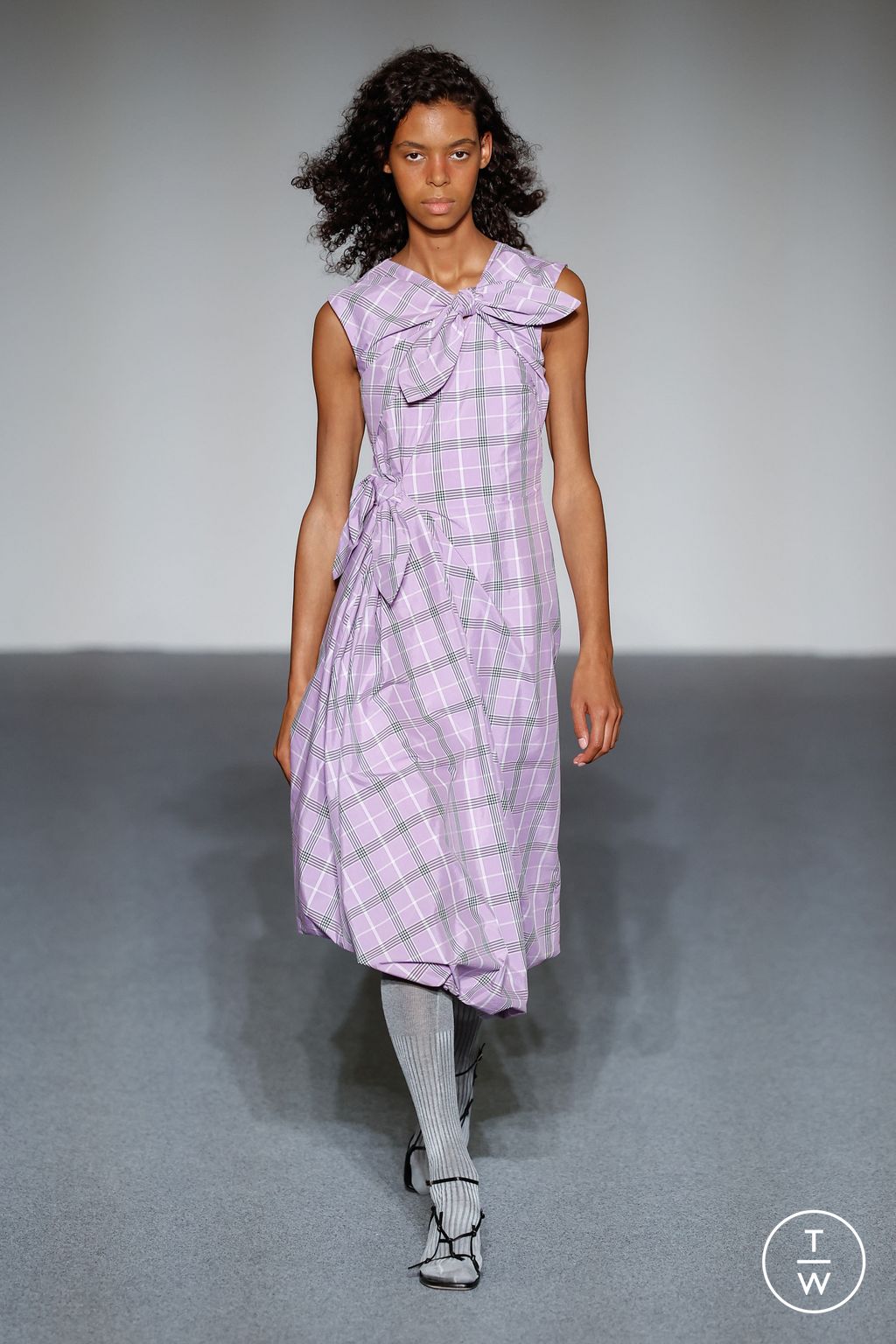 Fashion Week Milan Spring/Summer 2024 look 8 de la collection MSGM womenswear