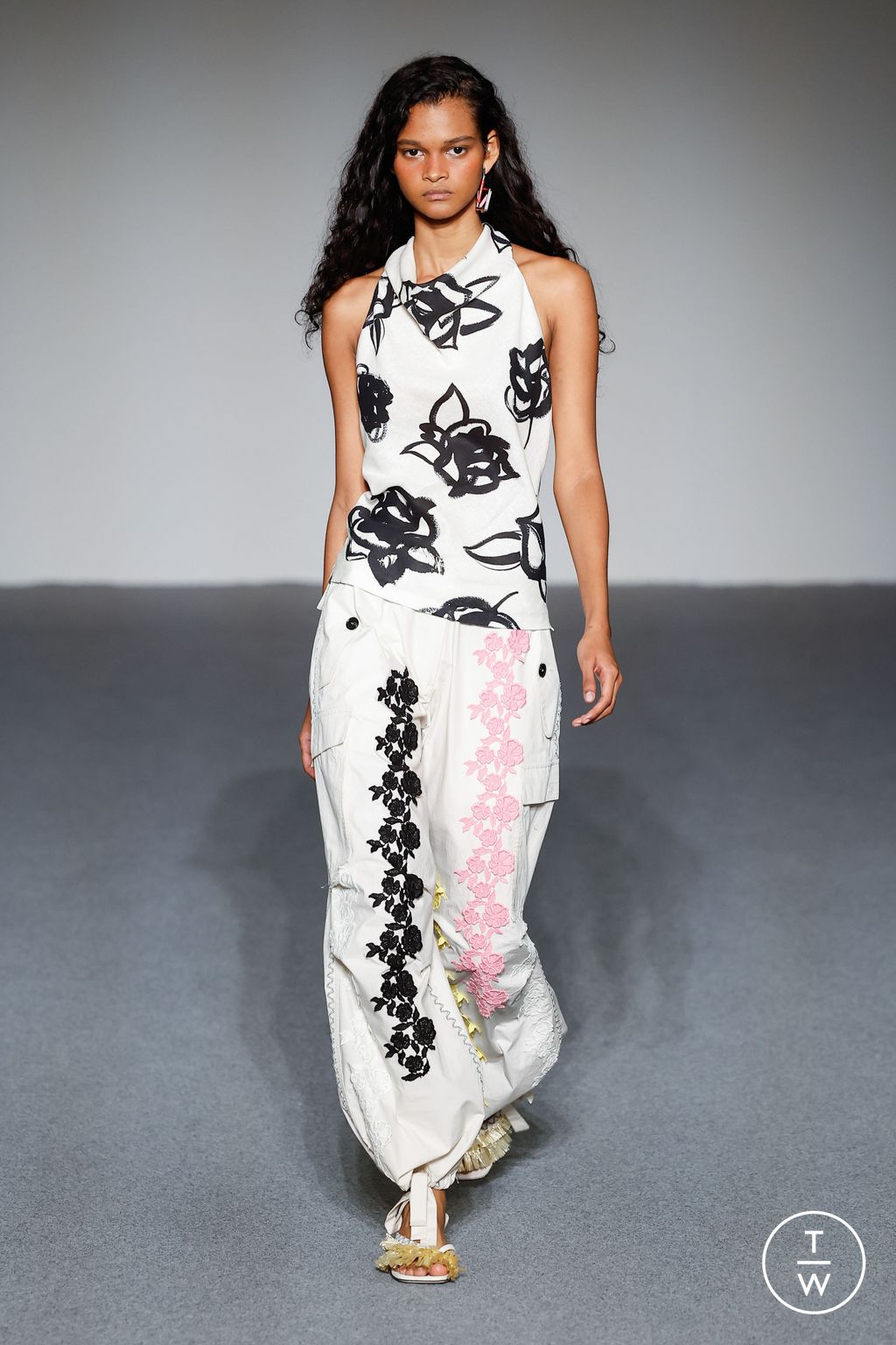 Fashion Week Milan Spring/Summer 2024 look 14 de la collection MSGM womenswear
