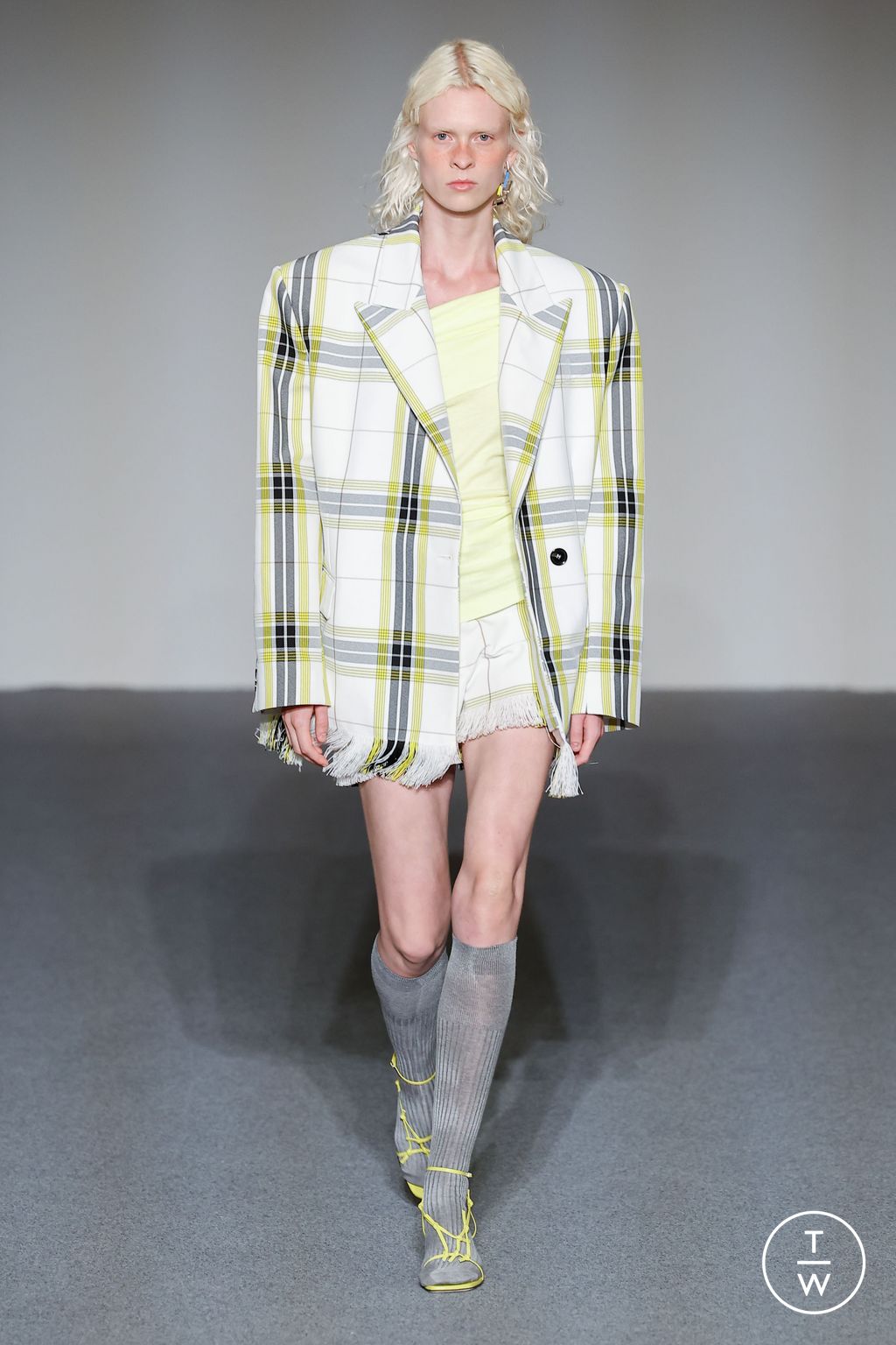 Fashion Week Milan Spring/Summer 2024 look 17 from the MSGM collection 女装