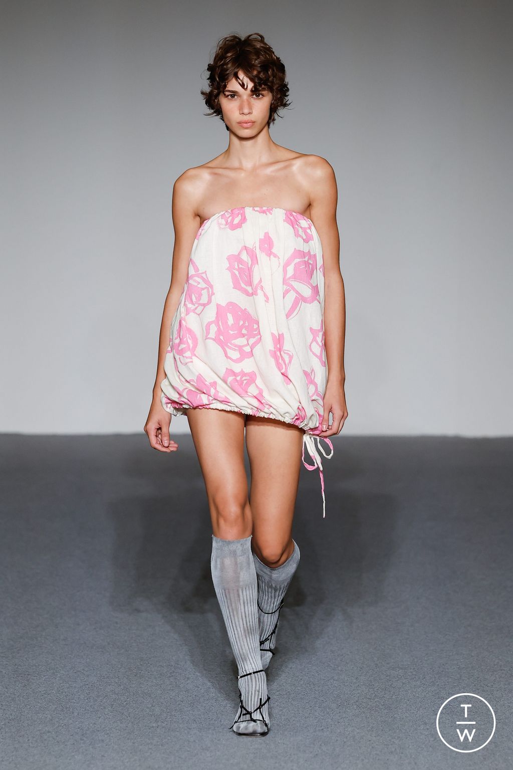 Fashion Week Milan Spring/Summer 2024 look 19 from the MSGM collection 女装