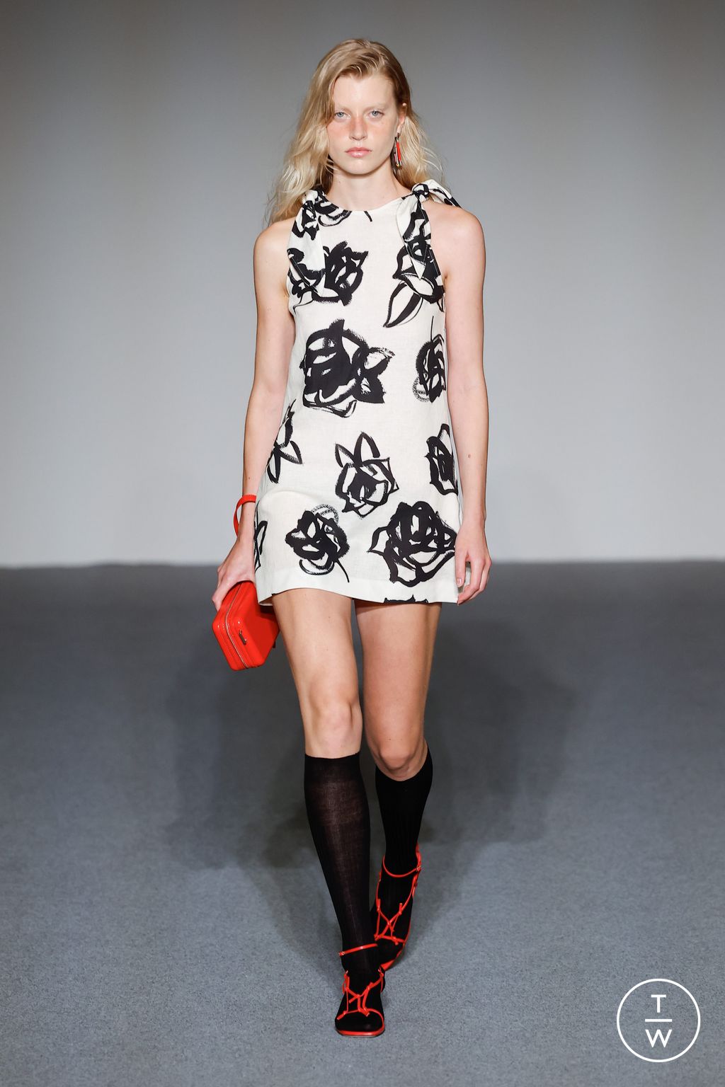 Fashion Week Milan Spring/Summer 2024 look 23 from the MSGM collection womenswear