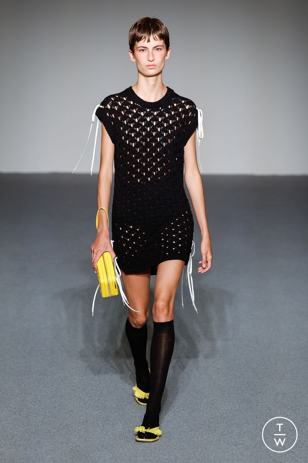 Fashion Week Milan Spring/Summer 2024 look 26 from the MSGM collection womenswear
