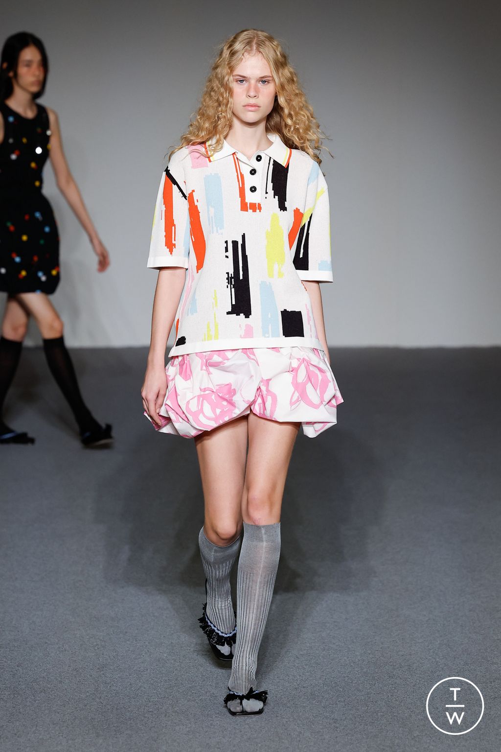 Fashion Week Milan Spring/Summer 2024 look 27 from the MSGM collection womenswear