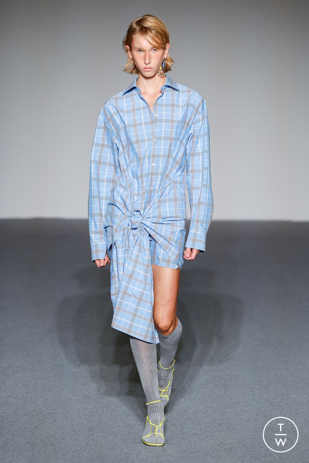 Fashion Week Milan Spring/Summer 2024 look 31 from the MSGM collection womenswear