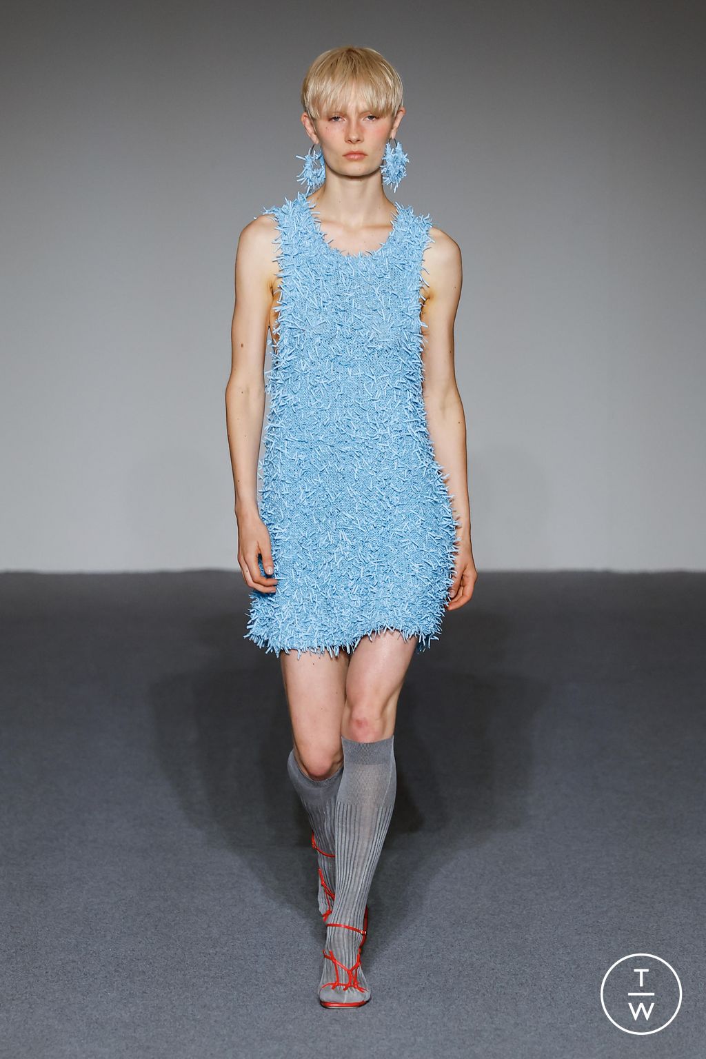 Fashion Week Milan Spring/Summer 2024 look 34 from the MSGM collection womenswear