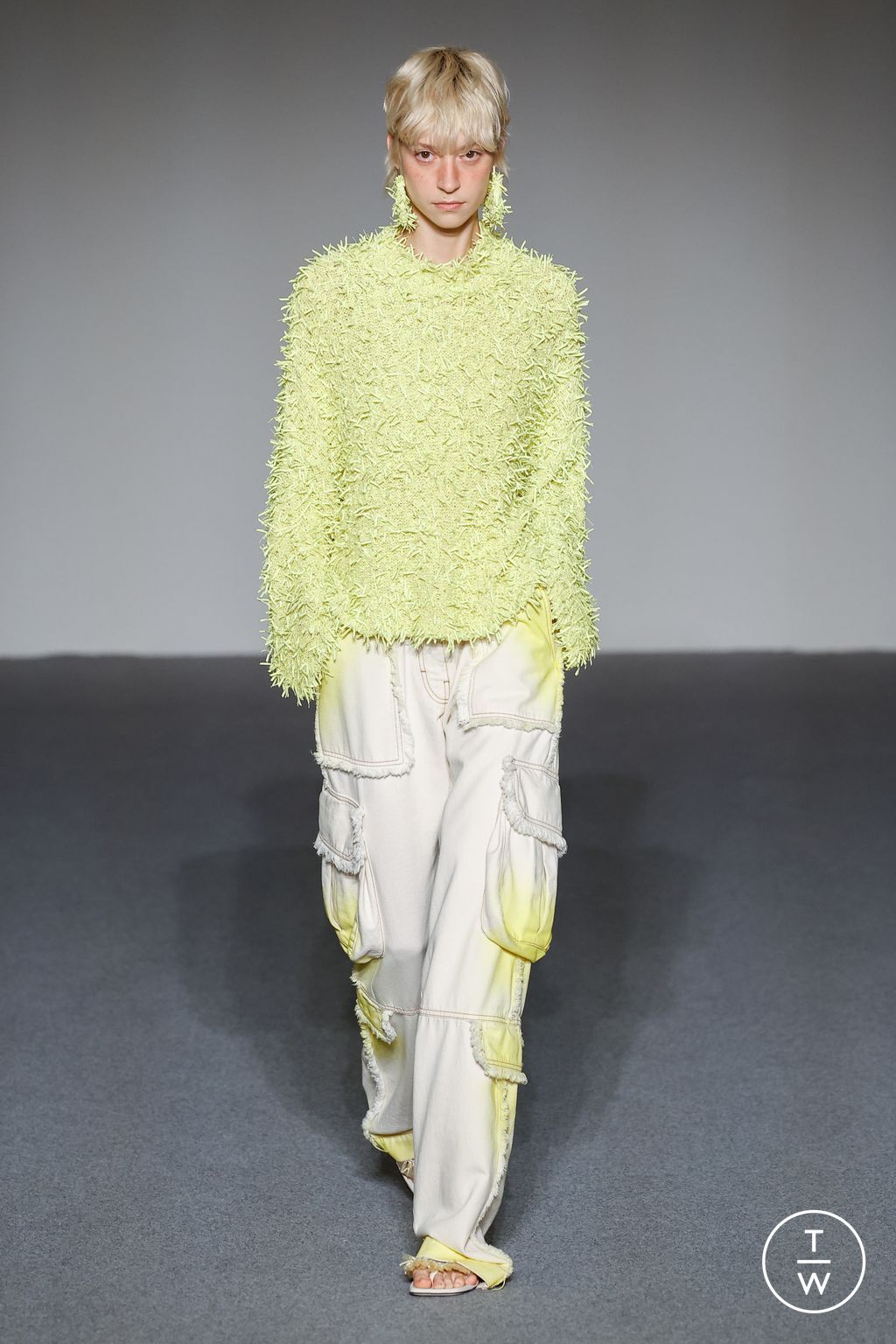 Fashion Week Milan Spring/Summer 2024 look 35 from the MSGM collection womenswear