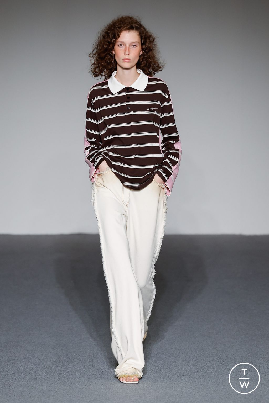 Fashion Week Milan Spring/Summer 2024 look 37 from the MSGM collection 女装