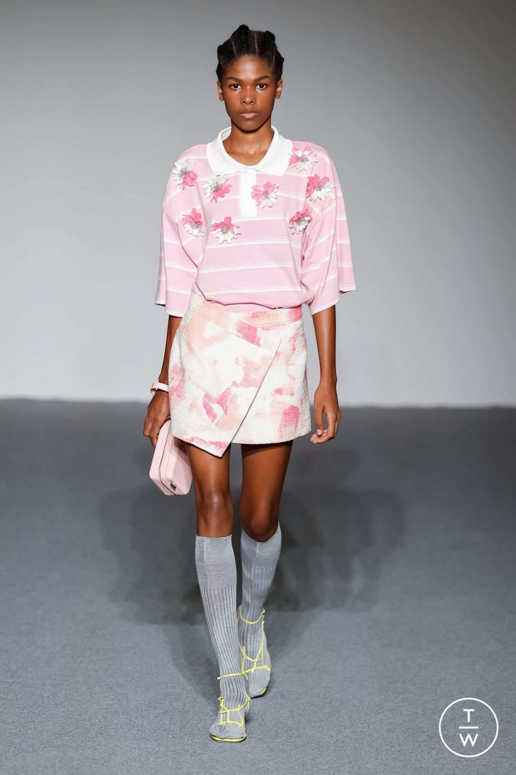 Fashion Week Milan Spring/Summer 2024 look 38 from the MSGM collection womenswear