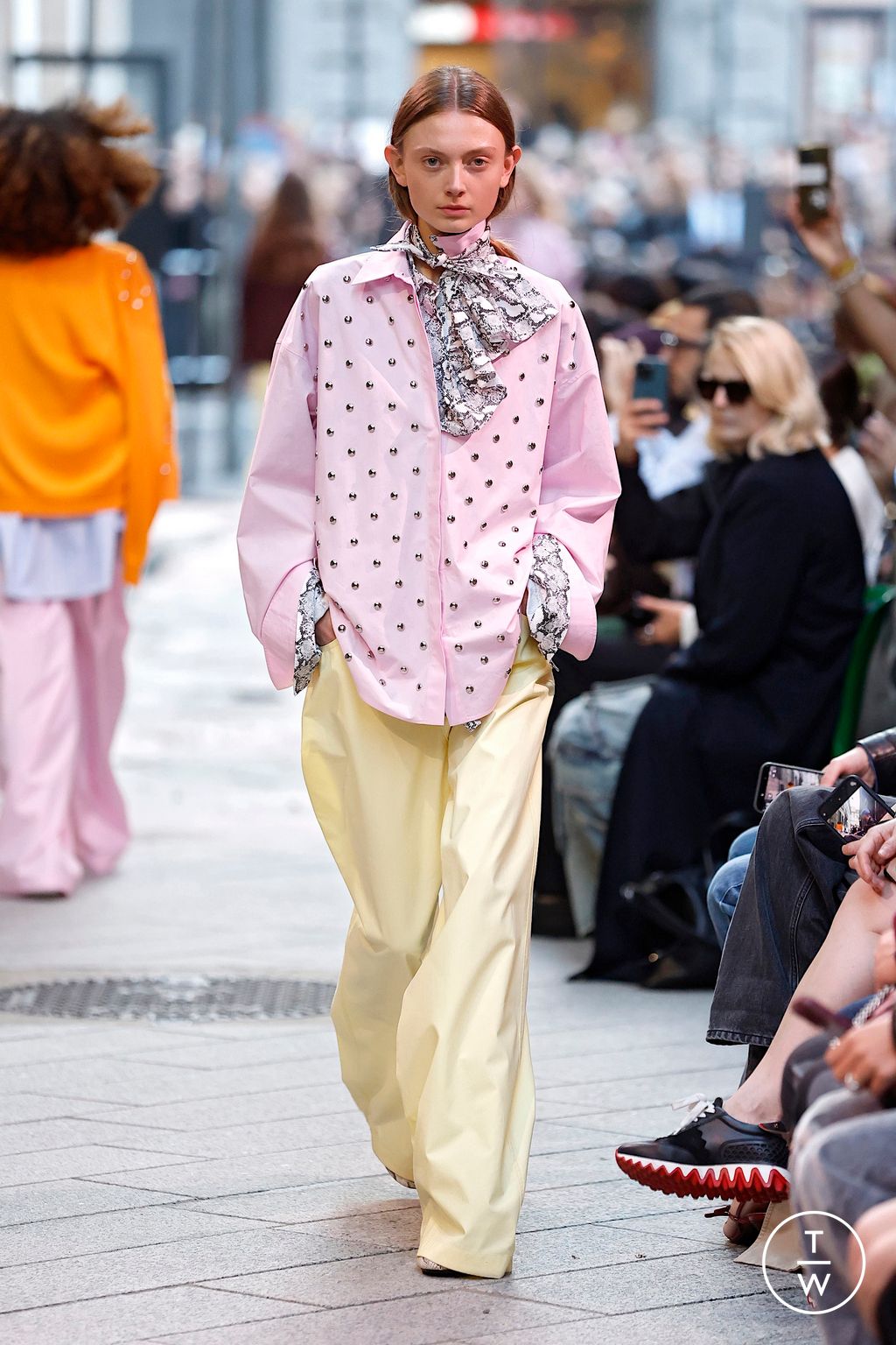 Fashion Week Milan Spring/Summer 2026 look 22 from the MSGM collection 女装