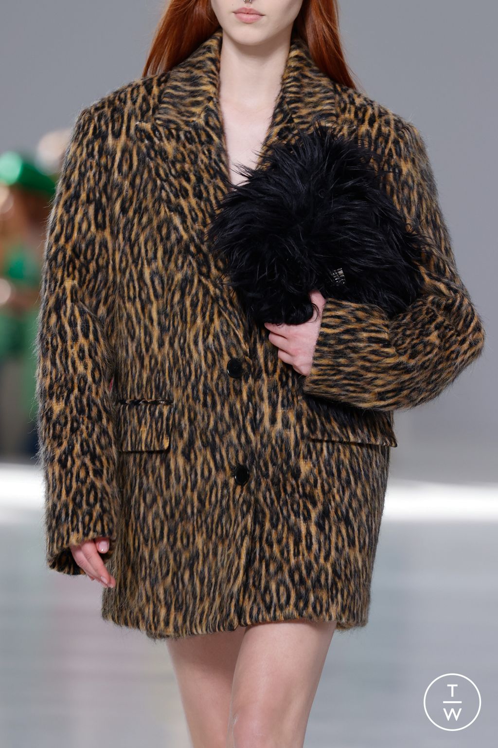 Fashion Week Milan Fall/Winter 2023 look 27 from the MSGM collection womenswear accessories