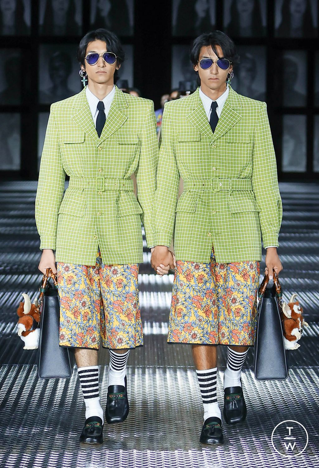Fashion Week Milan Spring/Summer 2023 look 10 from the Gucci collection womenswear