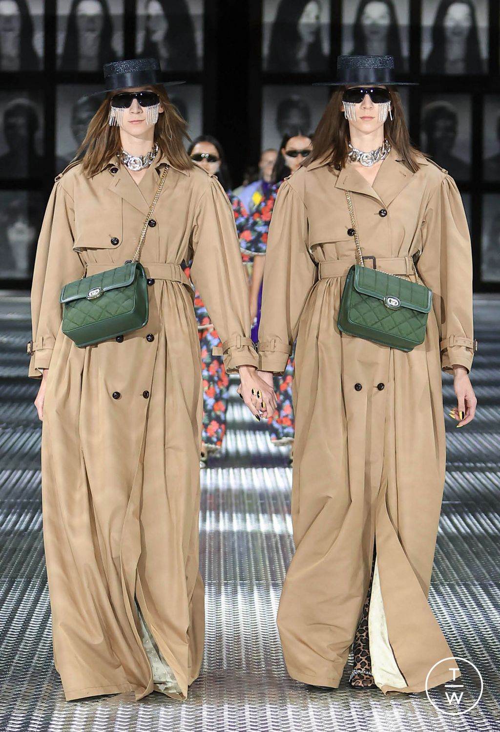 Fashion Week Milan Spring/Summer 2023 look 11 from the Gucci collection womenswear