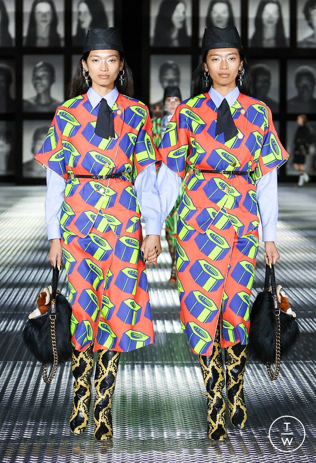 Fashion Week Milan Spring/Summer 2023 look 17 de la collection Gucci womenswear