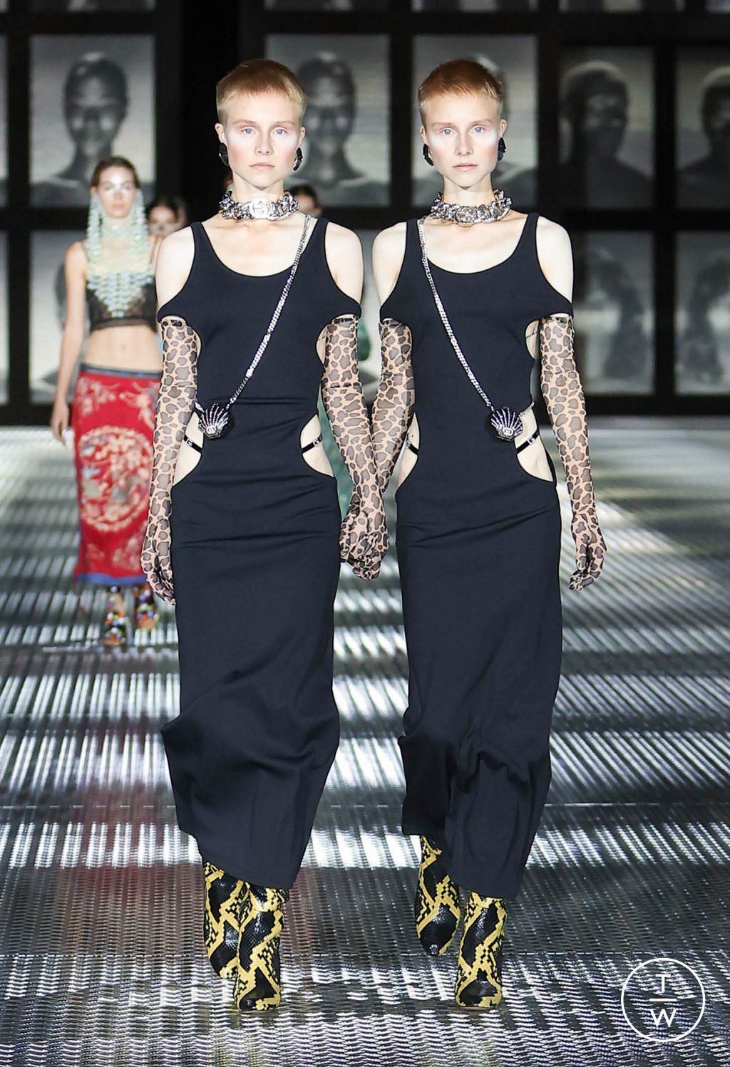 Fashion Week Milan Spring/Summer 2023 look 22 from the Gucci collection 女装