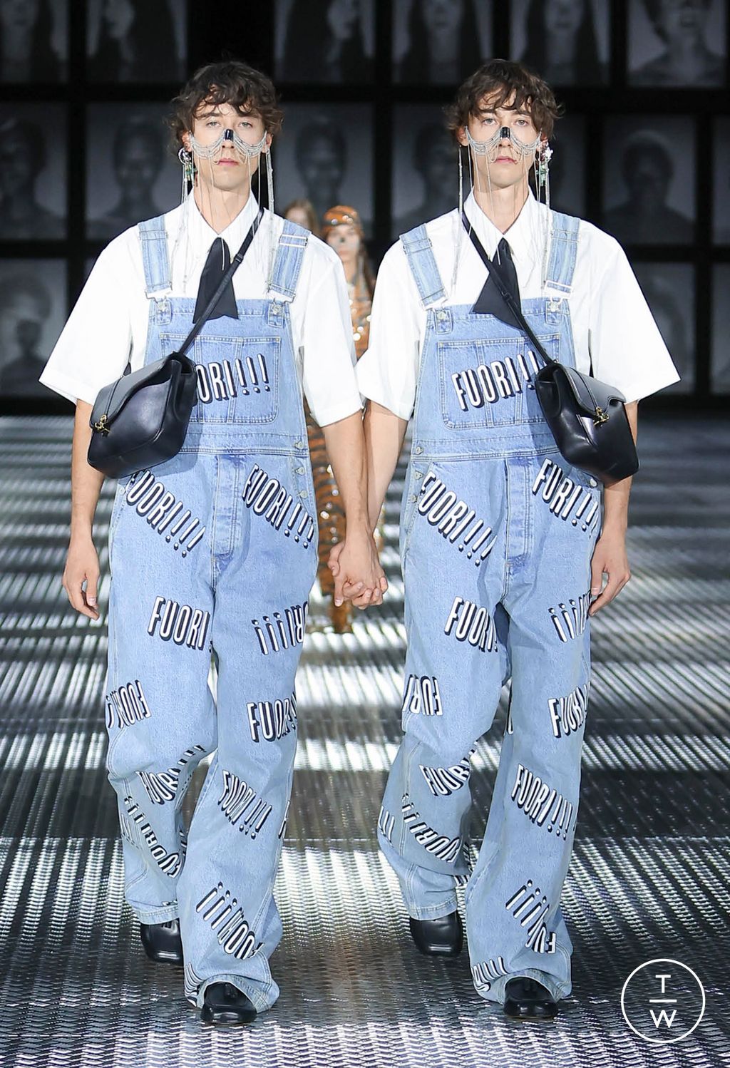 Fashion Week Milan Spring/Summer 2023 look 32 from the Gucci collection 女装