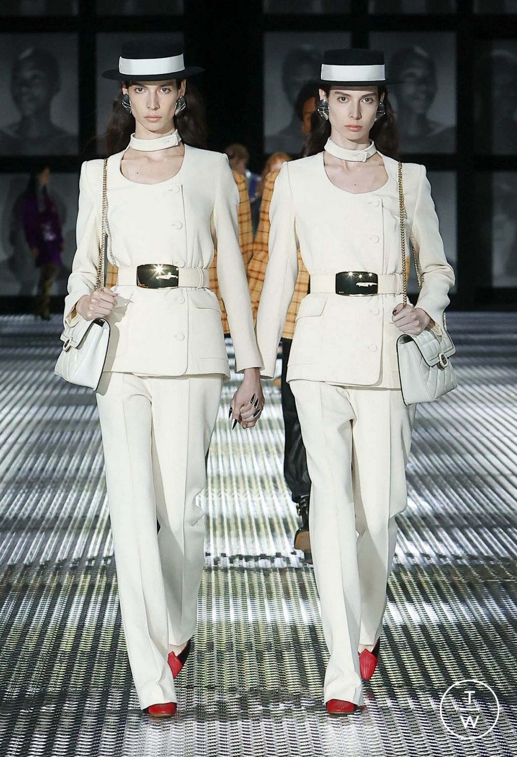 Fashion Week Milan Spring/Summer 2023 look 4 from the Gucci collection 女装