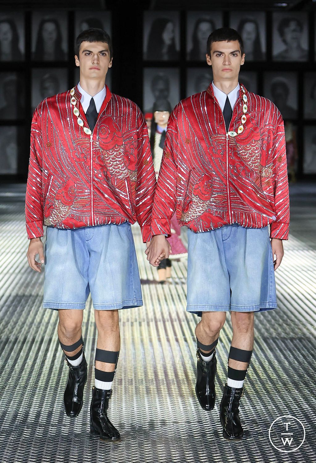 Fashion Week Milan Spring/Summer 2023 look 44 from the Gucci collection 女装