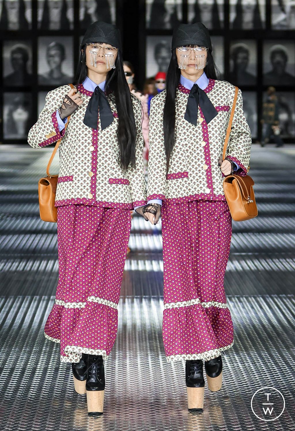 Fashion Week Milan Spring/Summer 2023 look 45 from the Gucci collection 女装