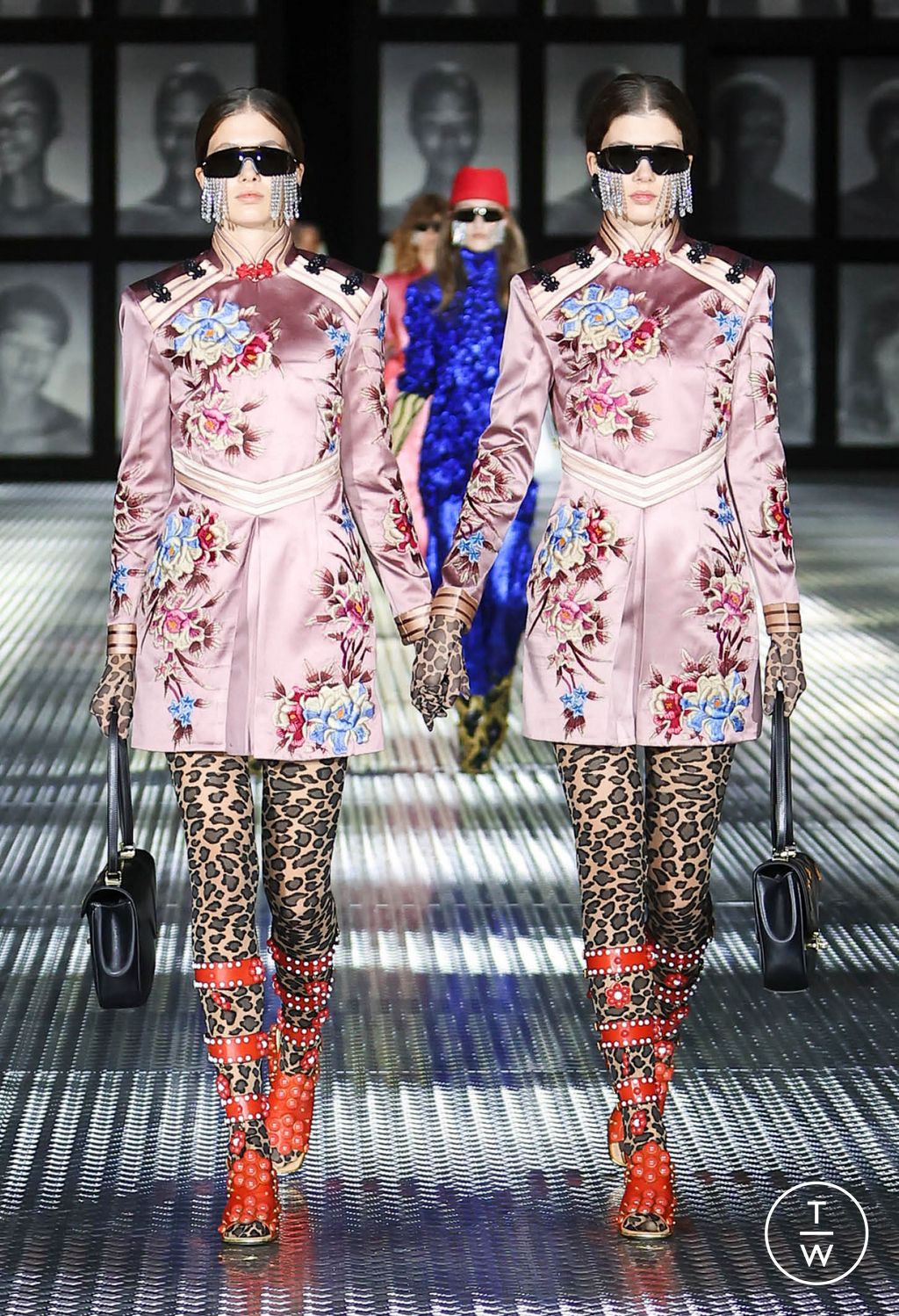 Fashion Week Milan Spring/Summer 2023 look 46 from the Gucci collection womenswear