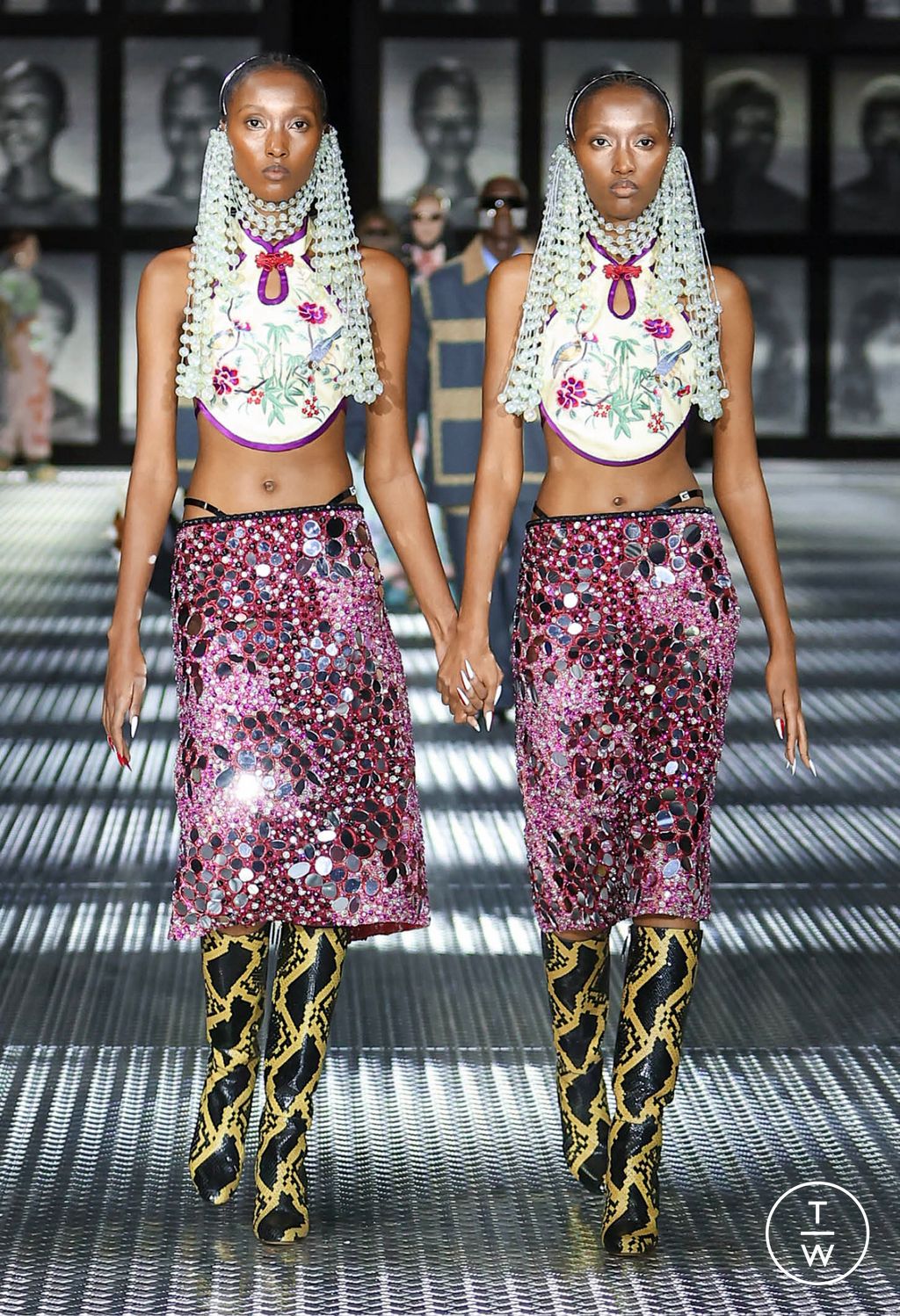 Fashion Week Milan Spring/Summer 2023 look 49 from the Gucci collection 女装