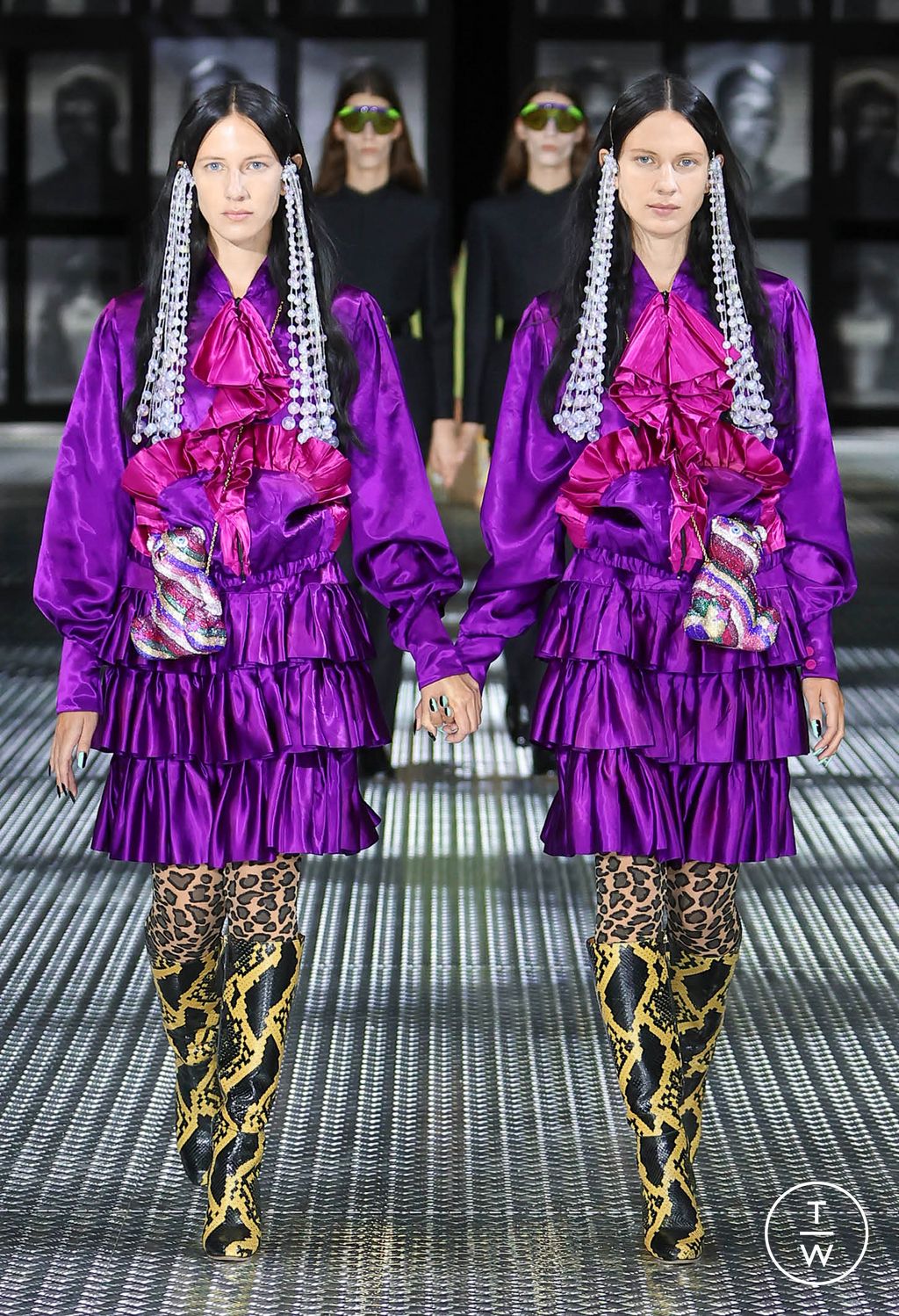 Fashion Week Milan Spring/Summer 2023 look 8 from the Gucci collection 女装