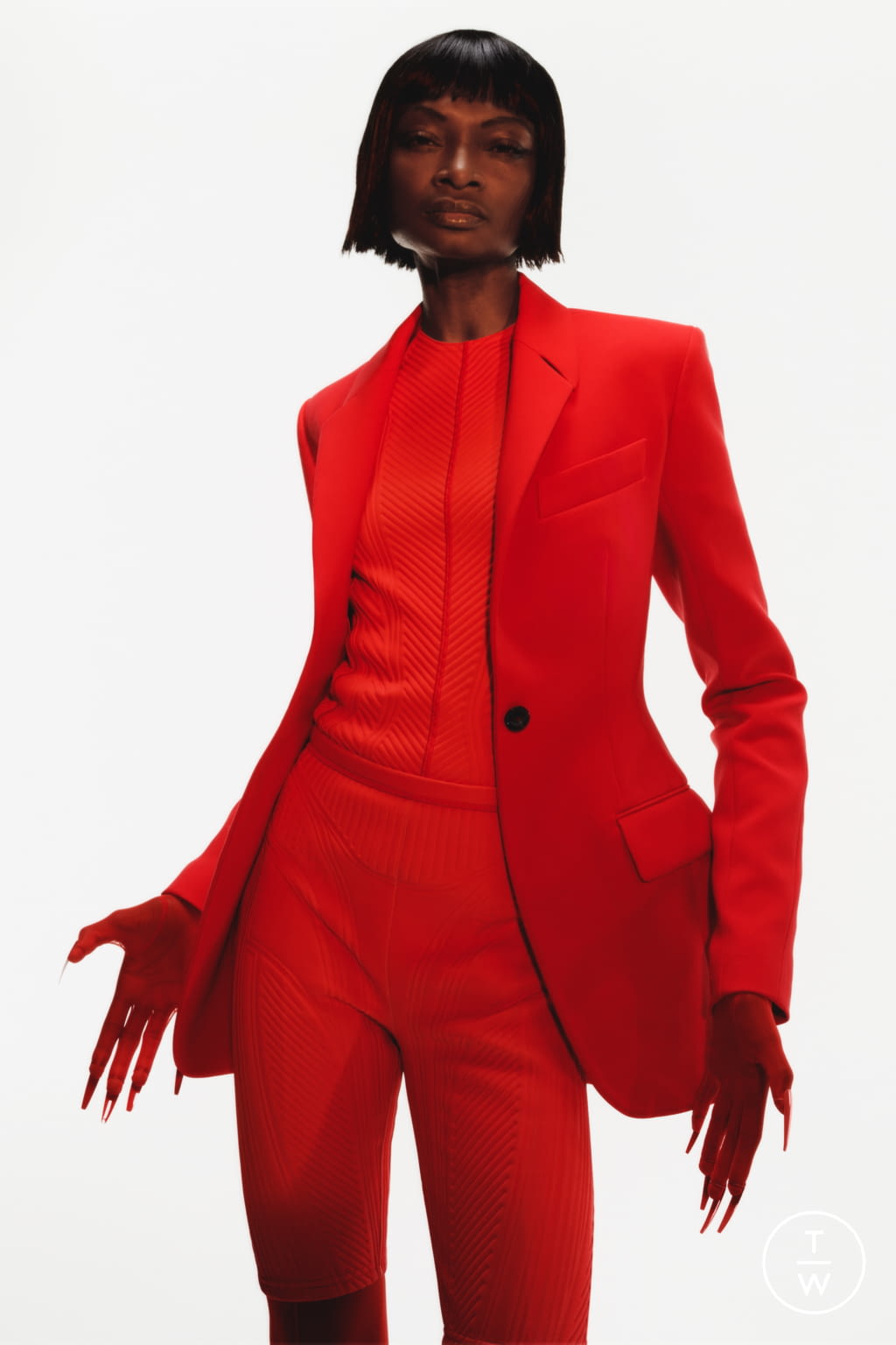 Fashion Week Paris Resort 2020 look 4 from the Mugler collection 女装