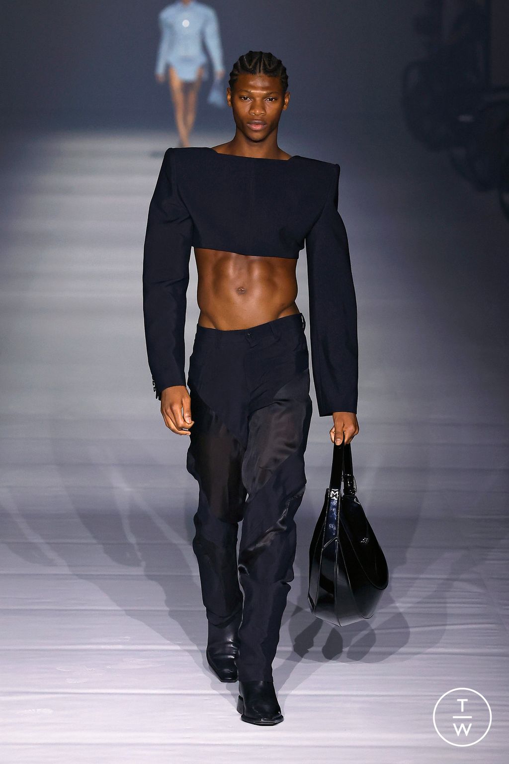 Fashion Week Paris Spring/Summer 2024 look 13 from the Mugler collection womenswear