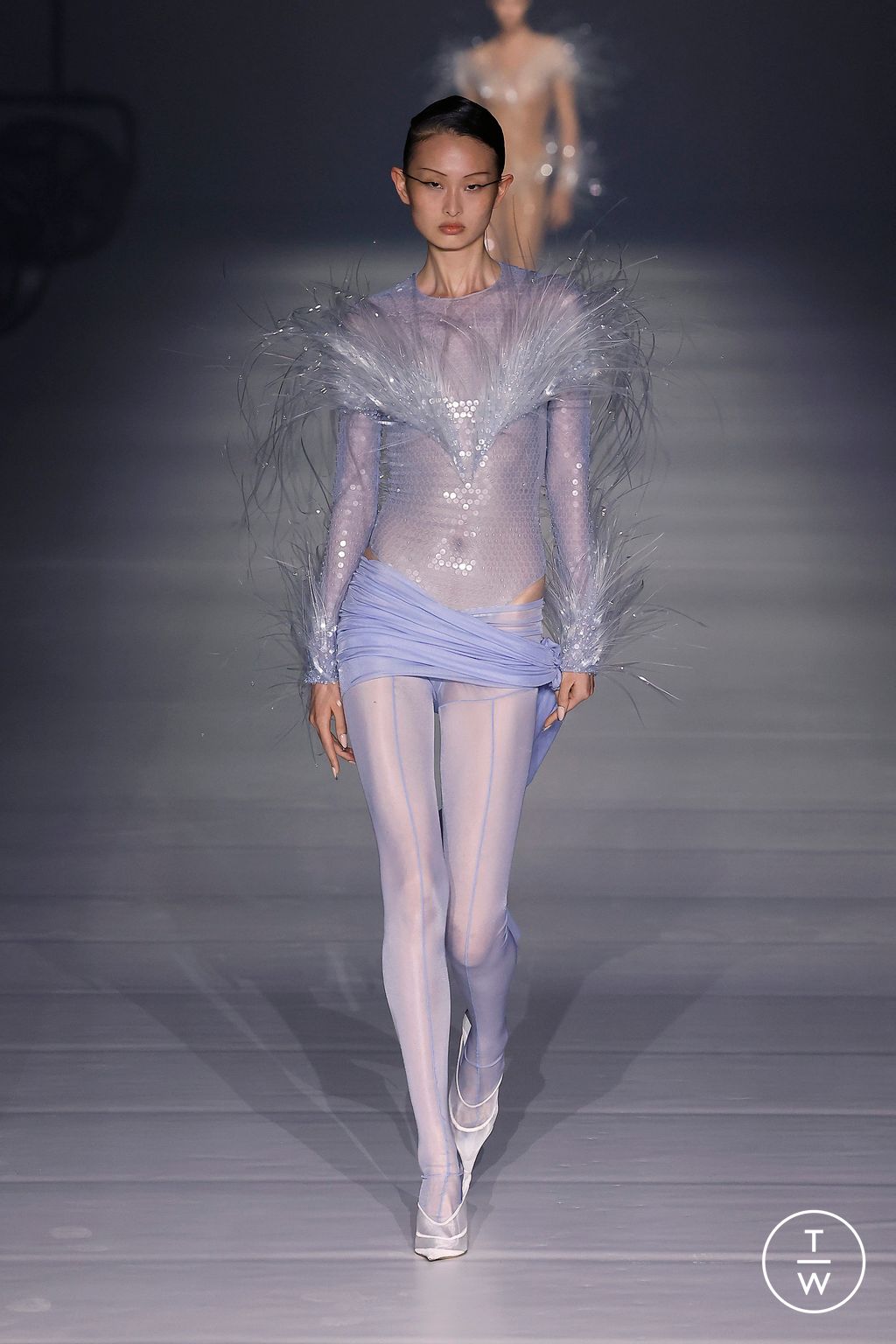 Fashion Week Paris Spring/Summer 2024 look 23 from the Mugler collection womenswear