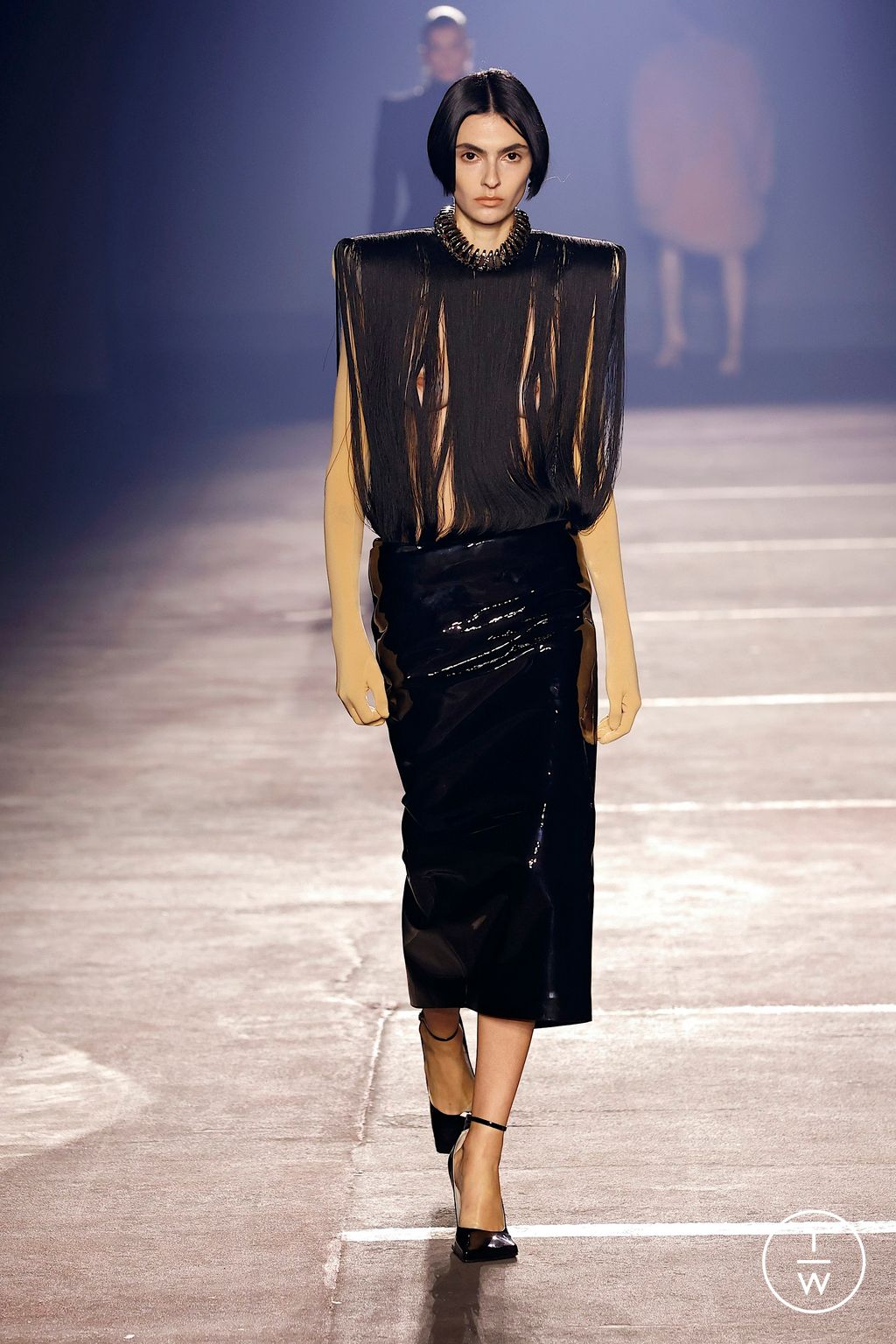 Fashion Week Paris Spring/Summer 2026 look 13 from the Mugler collection 女装
