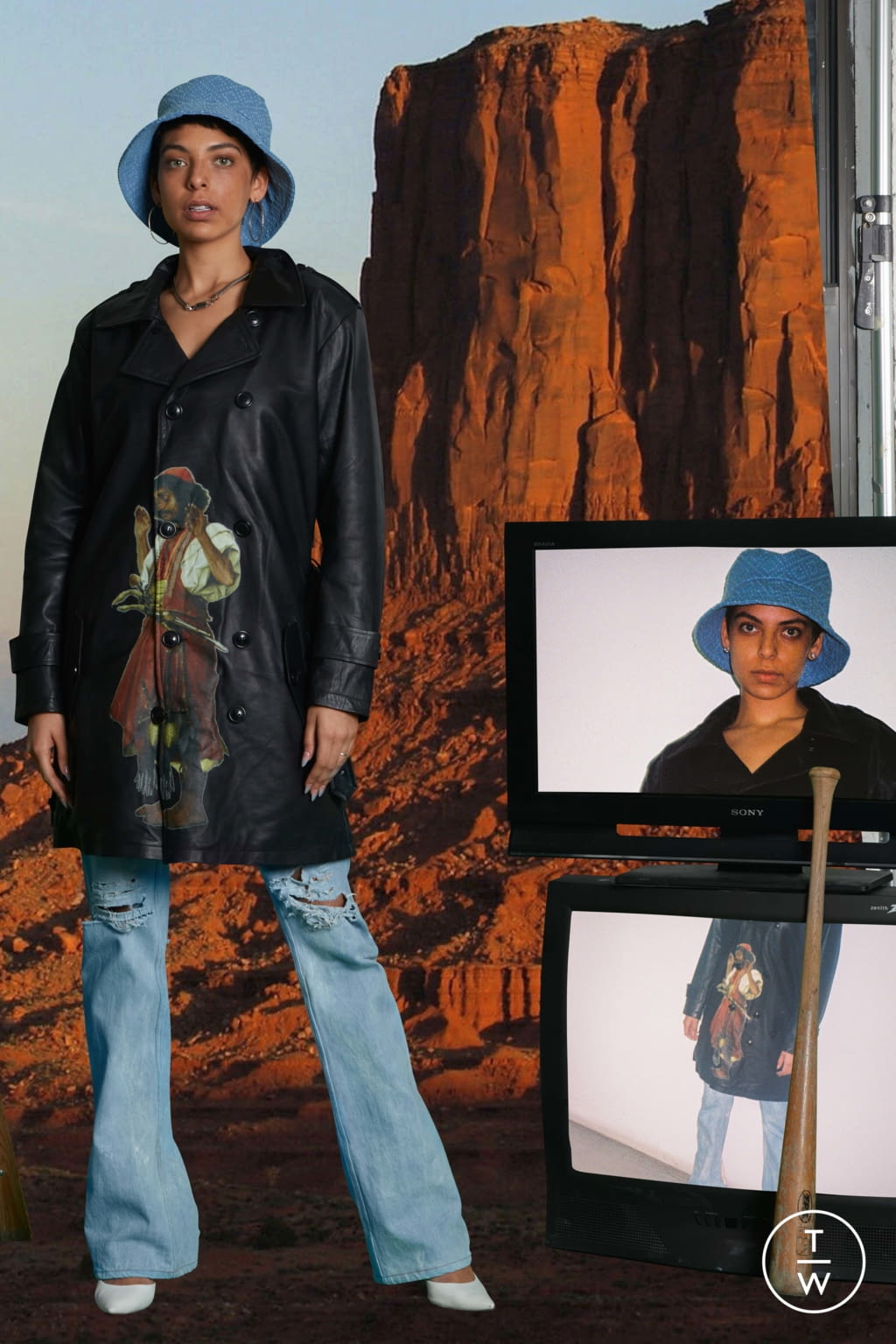 Fashion Week New York Fall/Winter 2021 look 8 from the Mercy X Mankind collection womenswear