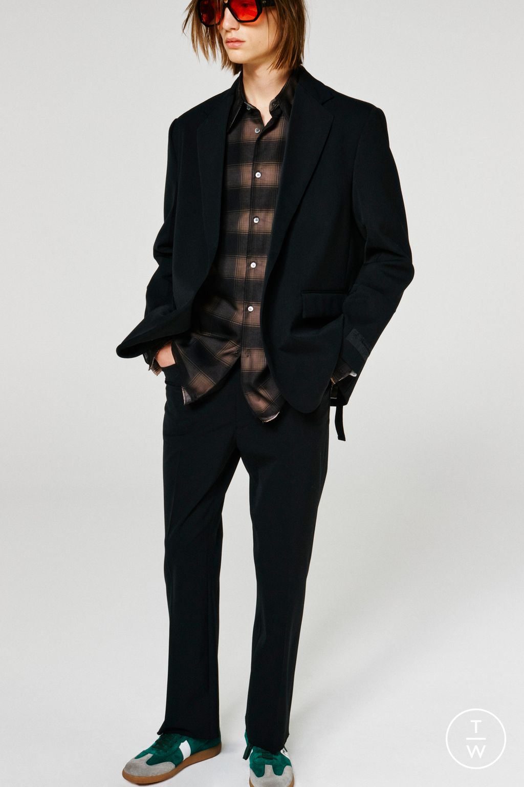 Fashion Week Milan Fall/Winter 2024 look 20 from the N°21 collection menswear