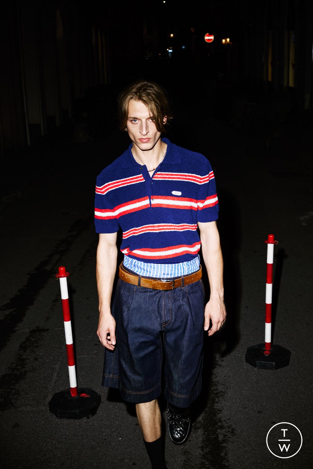 Fashion Week Milan Spring/Summer 2026 look 7 from the N°21 collection menswear