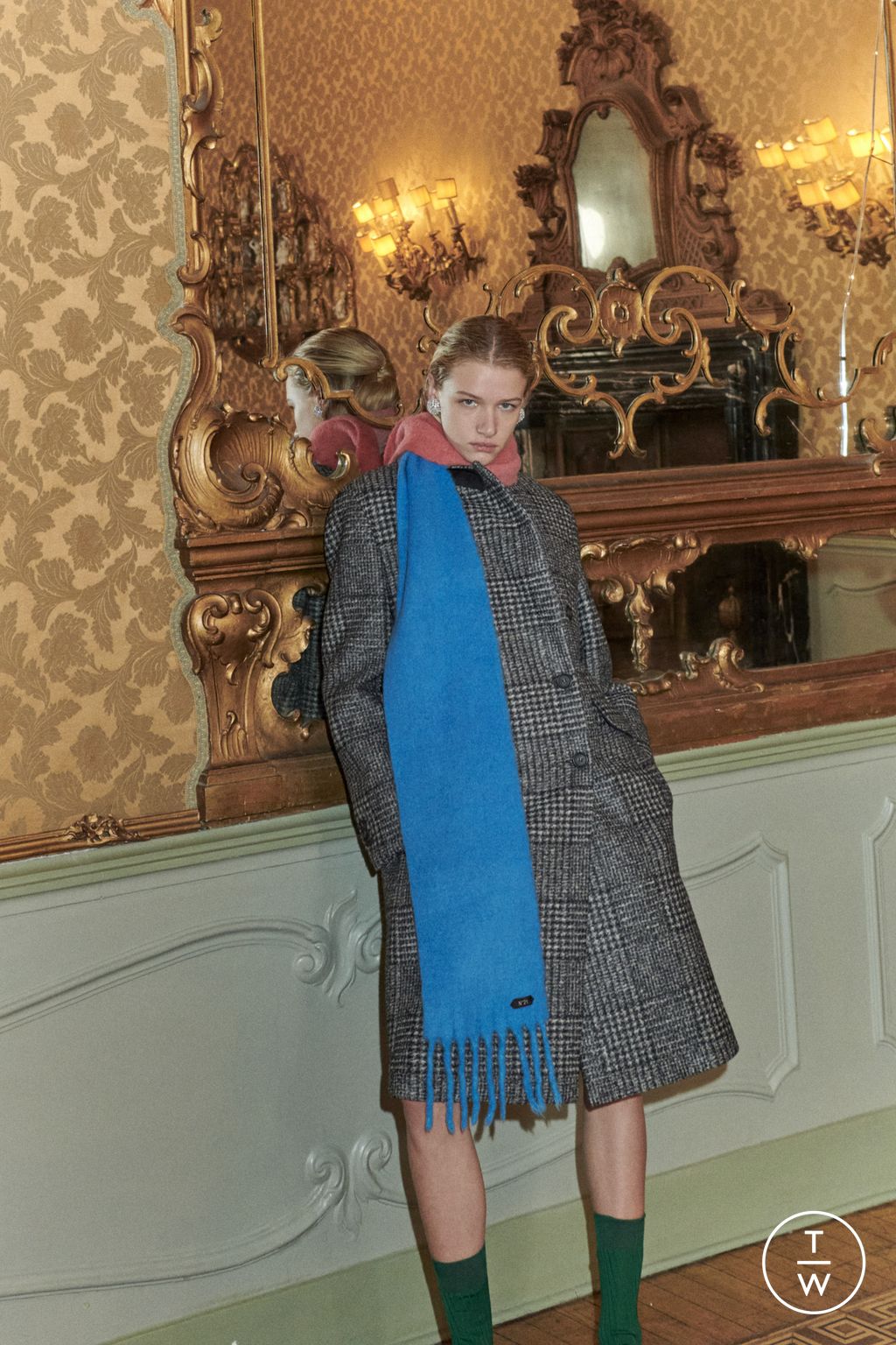 Fashion Week Milan Pre-Fall 2026 look 24 from the N°21 collection womenswear