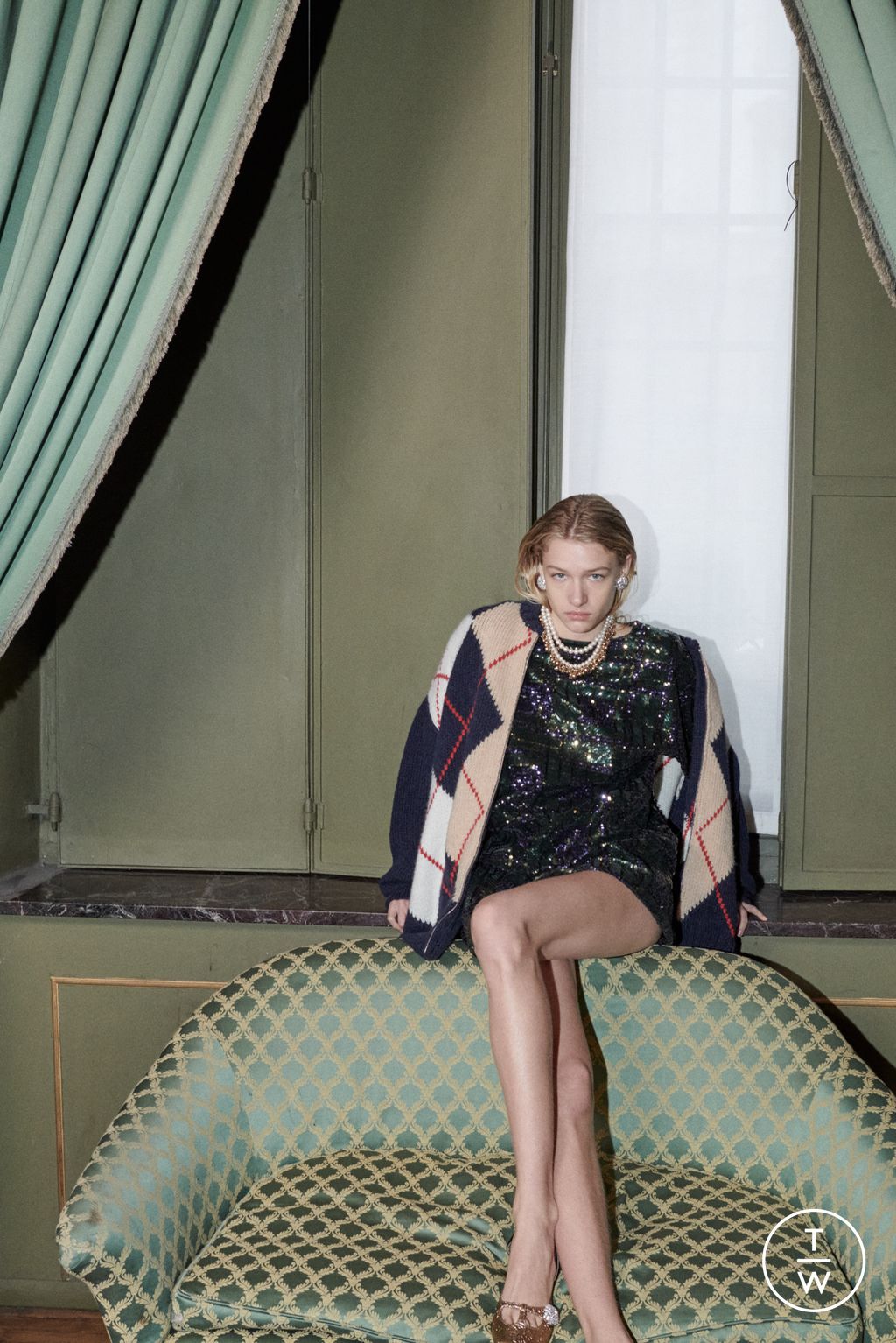 Fashion Week Milan Pre-Fall 2026 look 9 from the N°21 collection 女装