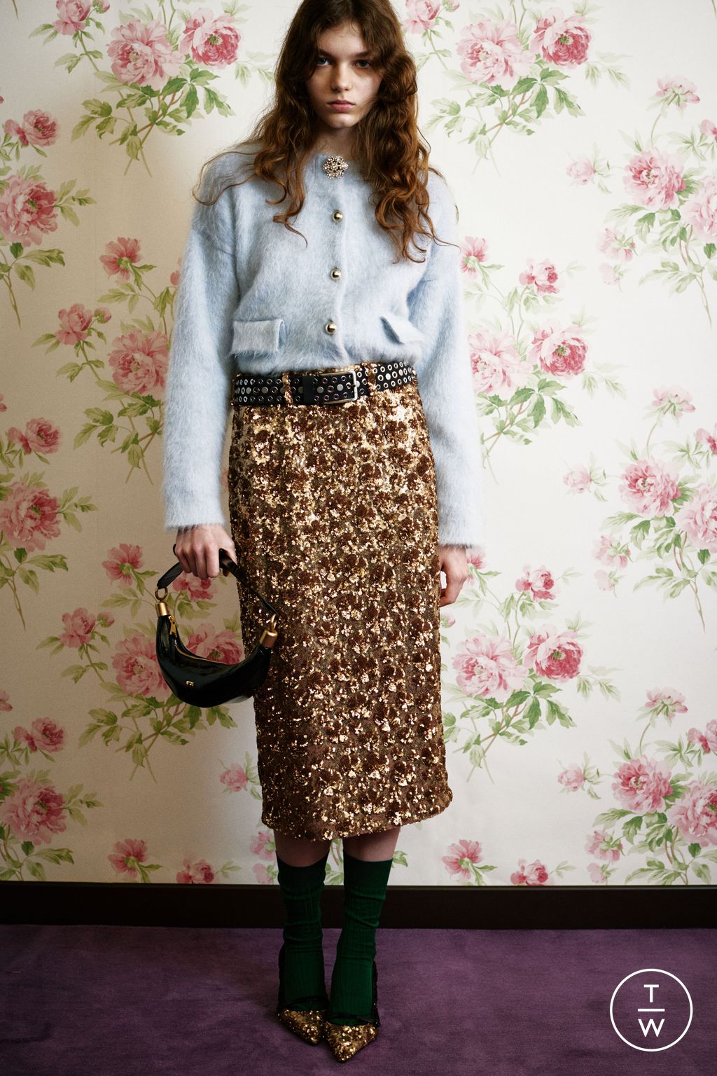 Fashion Week Milan Pre-Fall 2025 look 18 from the N°21 collection womenswear