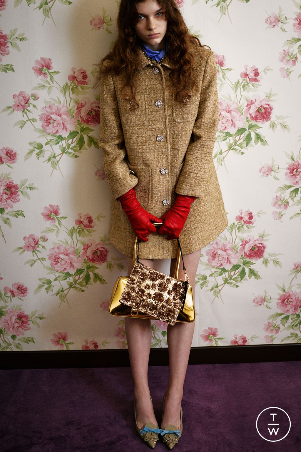 Fashion Week Milan Pre-Fall 2025 look 21 from the N°21 collection womenswear