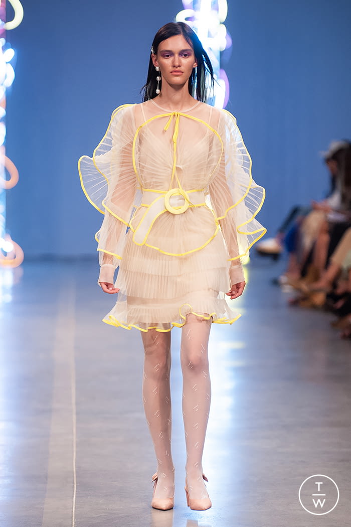 Fashion Week Paris Spring/Summer 2019 look 55 from the NADYA DZYAK collection 女装
