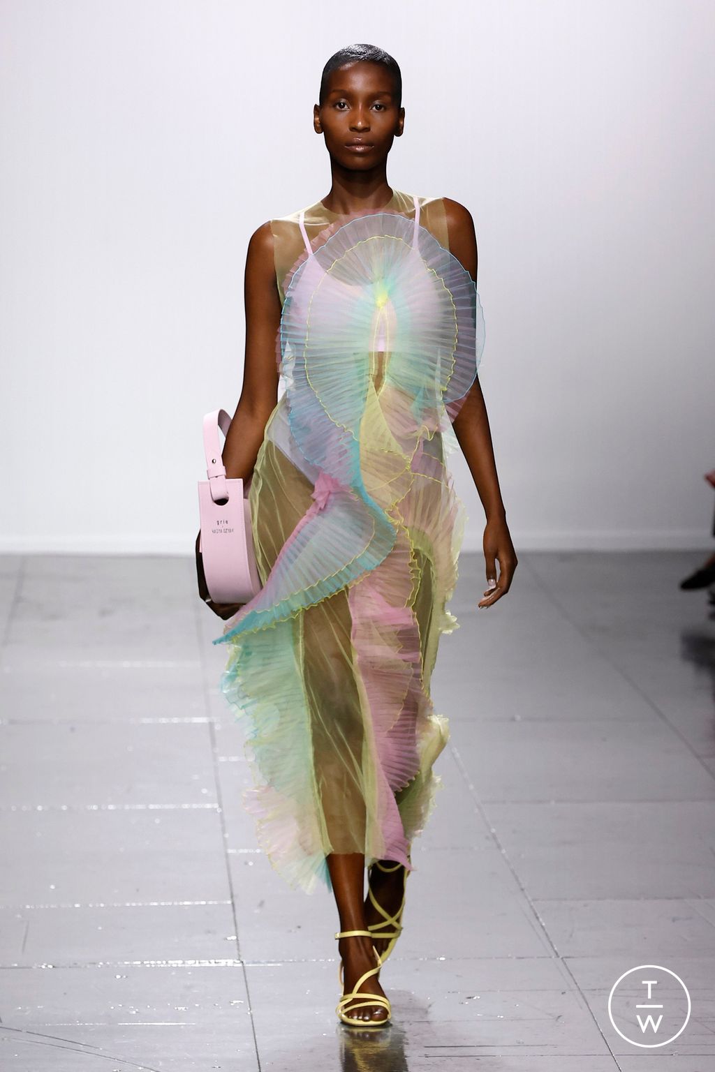 Fashion Week London Spring/Summer 2024 look 14 from the NADYA DZYAK collection womenswear