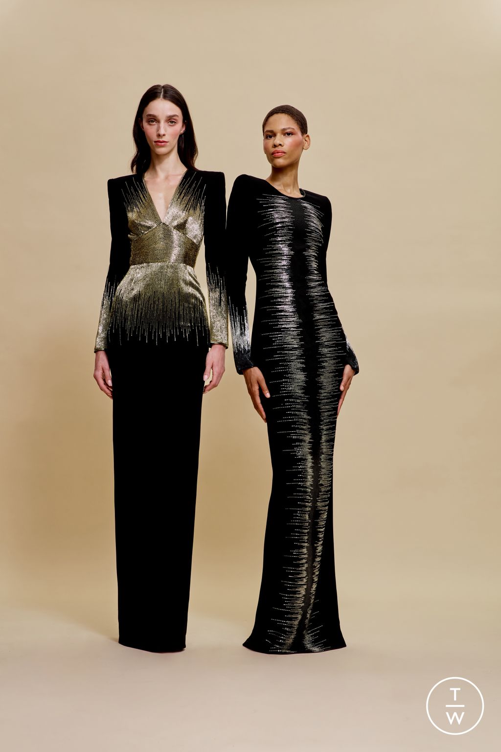 Fashion Week New York Resort 2025 look 2 from the Naeem Khan collection 女装