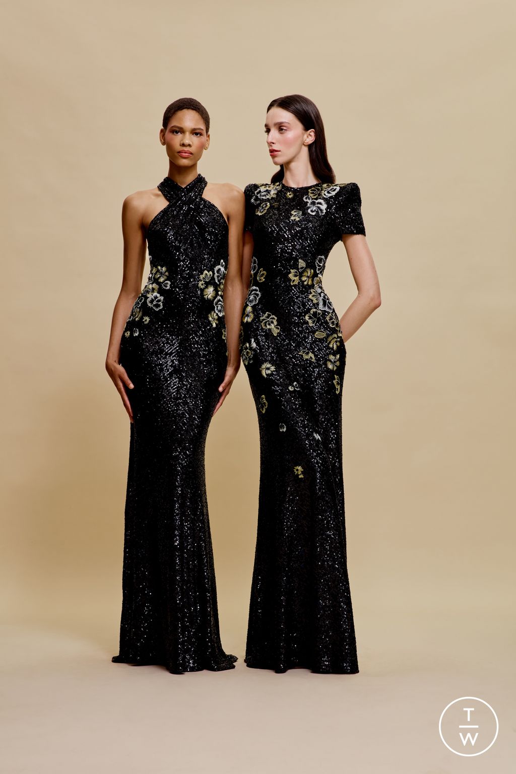 Fashion Week New York Resort 2025 look 4 from the Naeem Khan collection womenswear