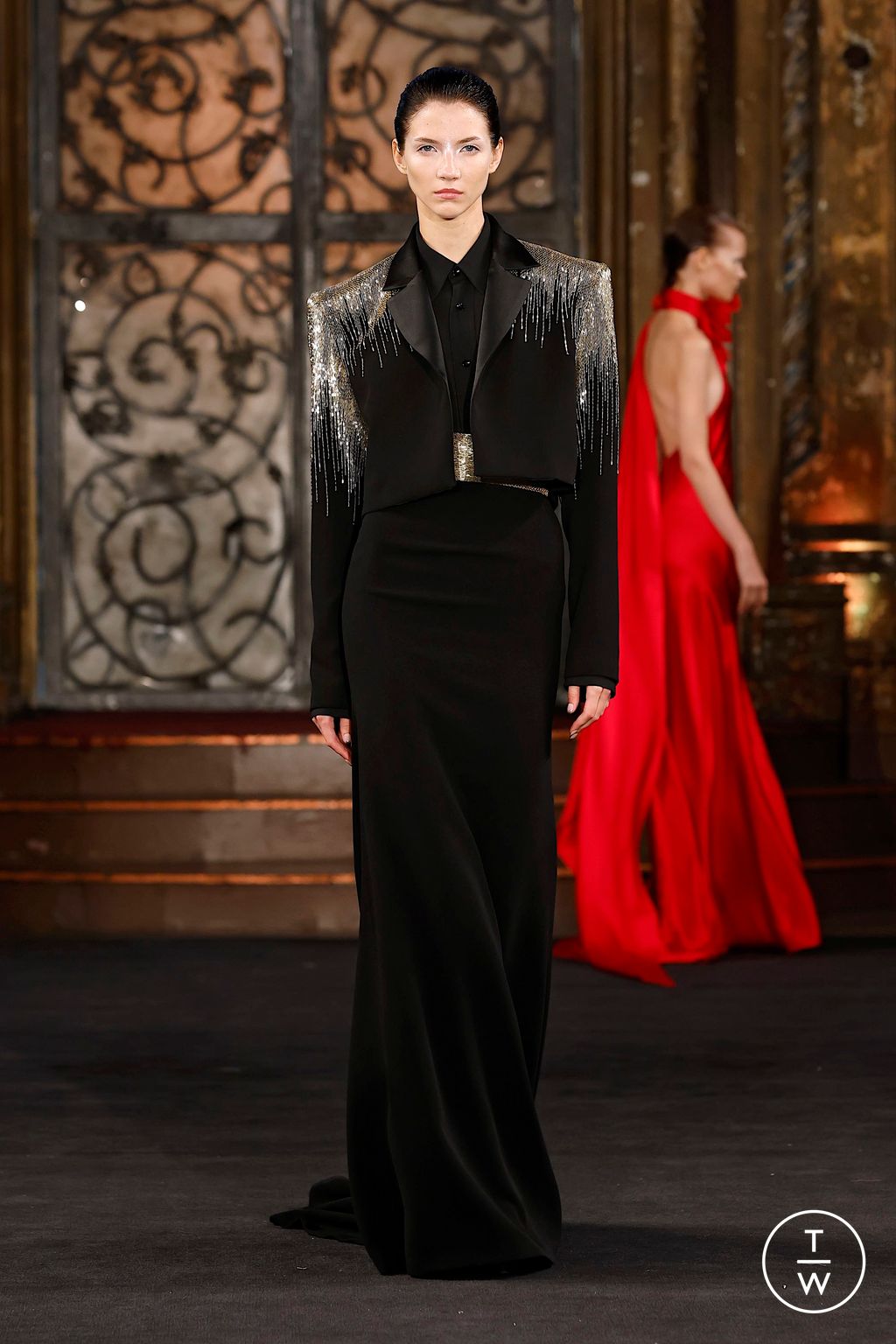 Fashion Week New York Spring/Summer 2025 look 21 de la collection Naeem Khan womenswear