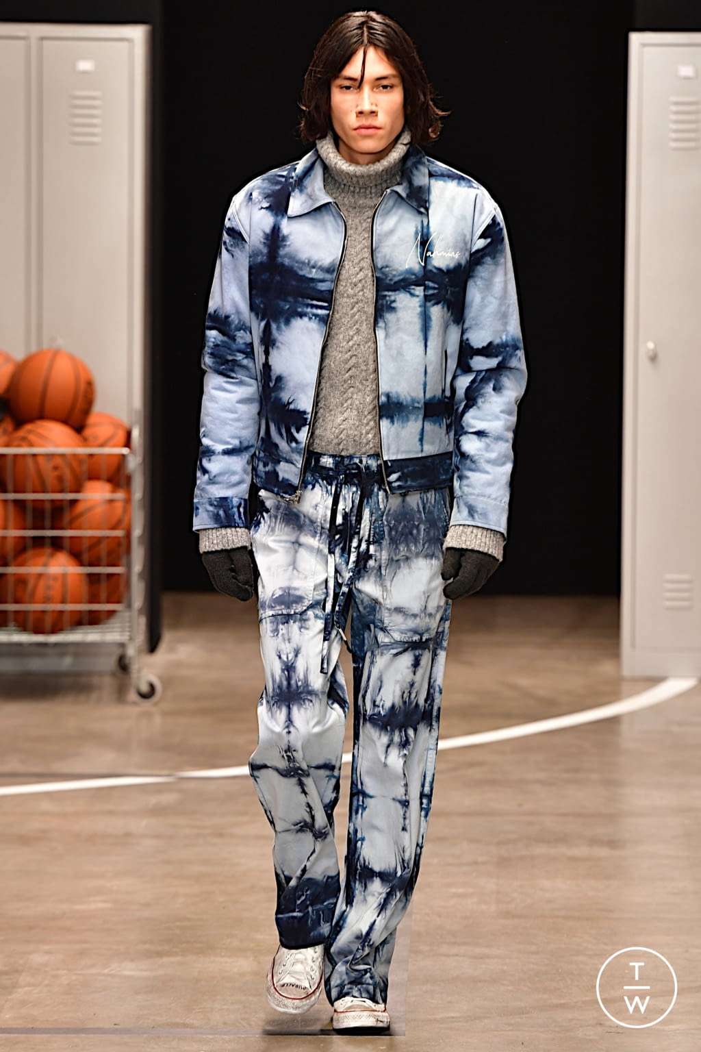 Fashion Week Paris Fall/Winter 2022 look 9 from the Nahmias collection 男装