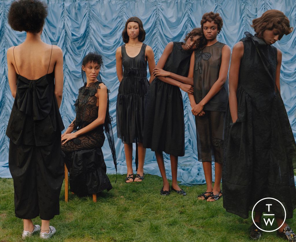 Fashion Week Paris Pre-Fall 2026 look 4 from the Cecilie Bahnsen collection womenswear