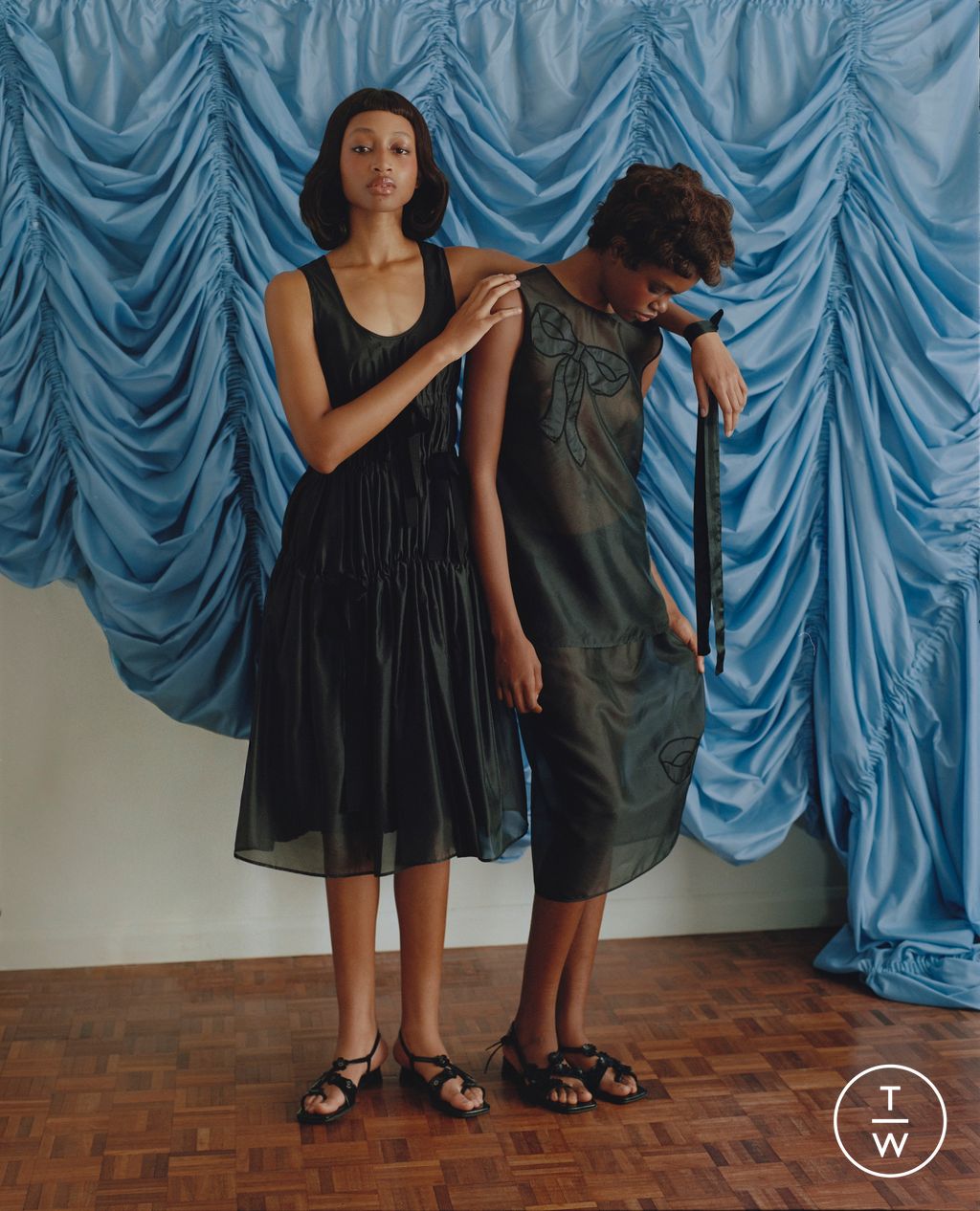 Fashion Week Paris Pre-Fall 2026 look 15 from the Cecilie Bahnsen collection womenswear
