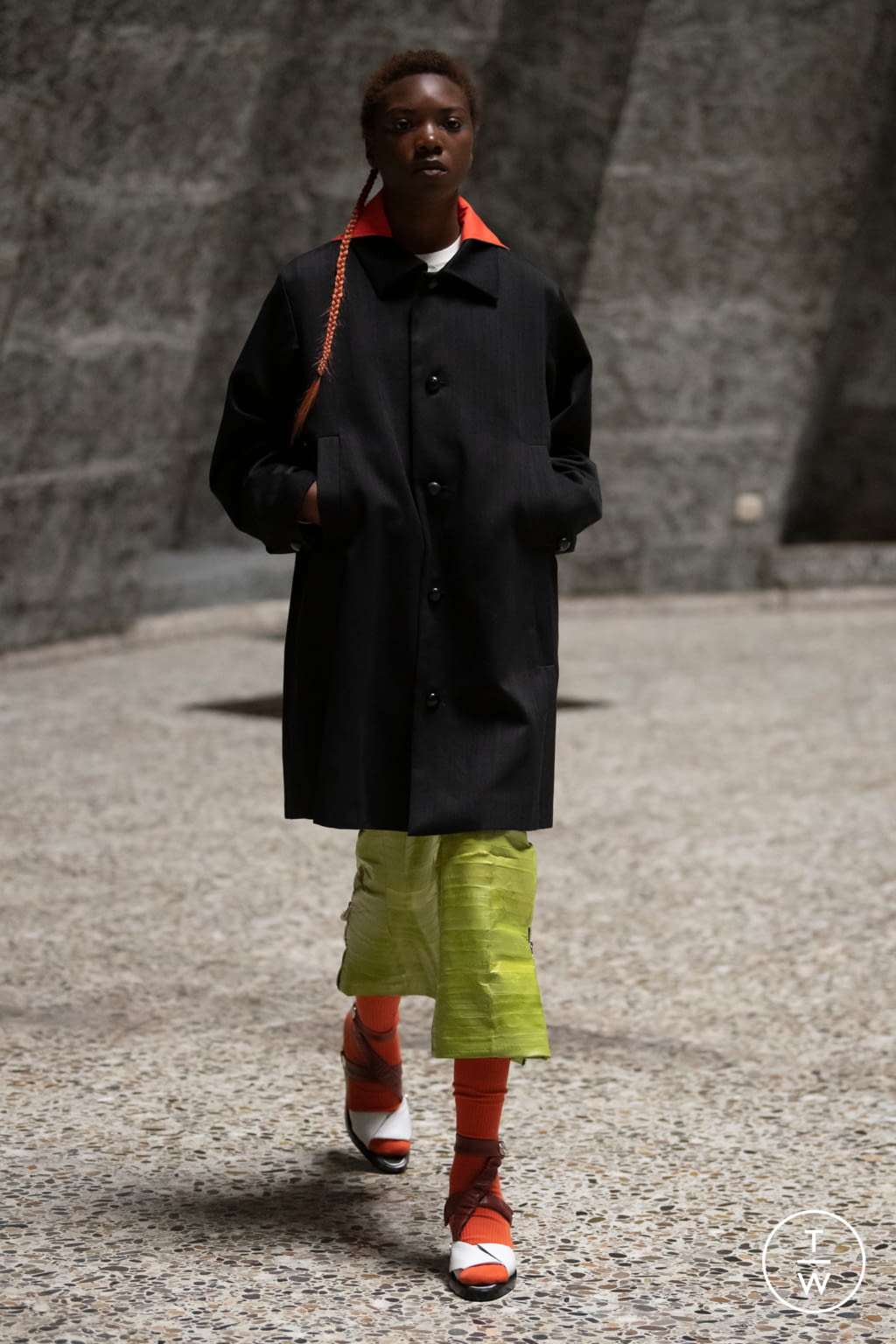 Fashion Week Paris Spring/Summer 2022 look 11 de la collection Namacheko menswear