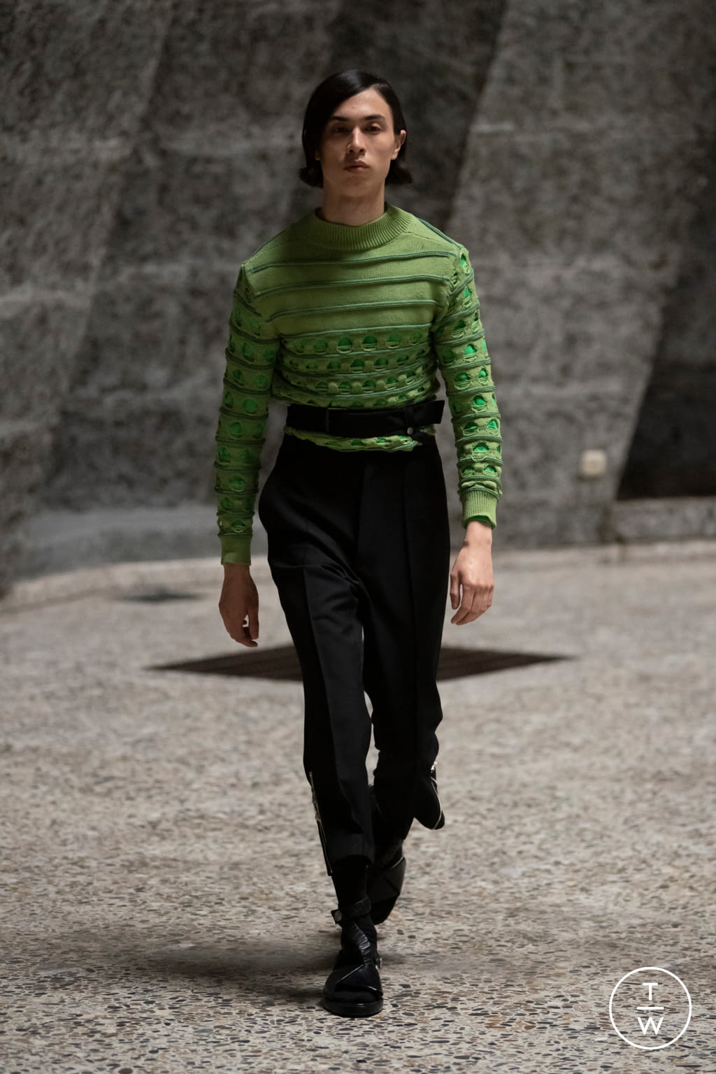 Fashion Week Paris Spring/Summer 2022 look 4 from the Namacheko collection 男装